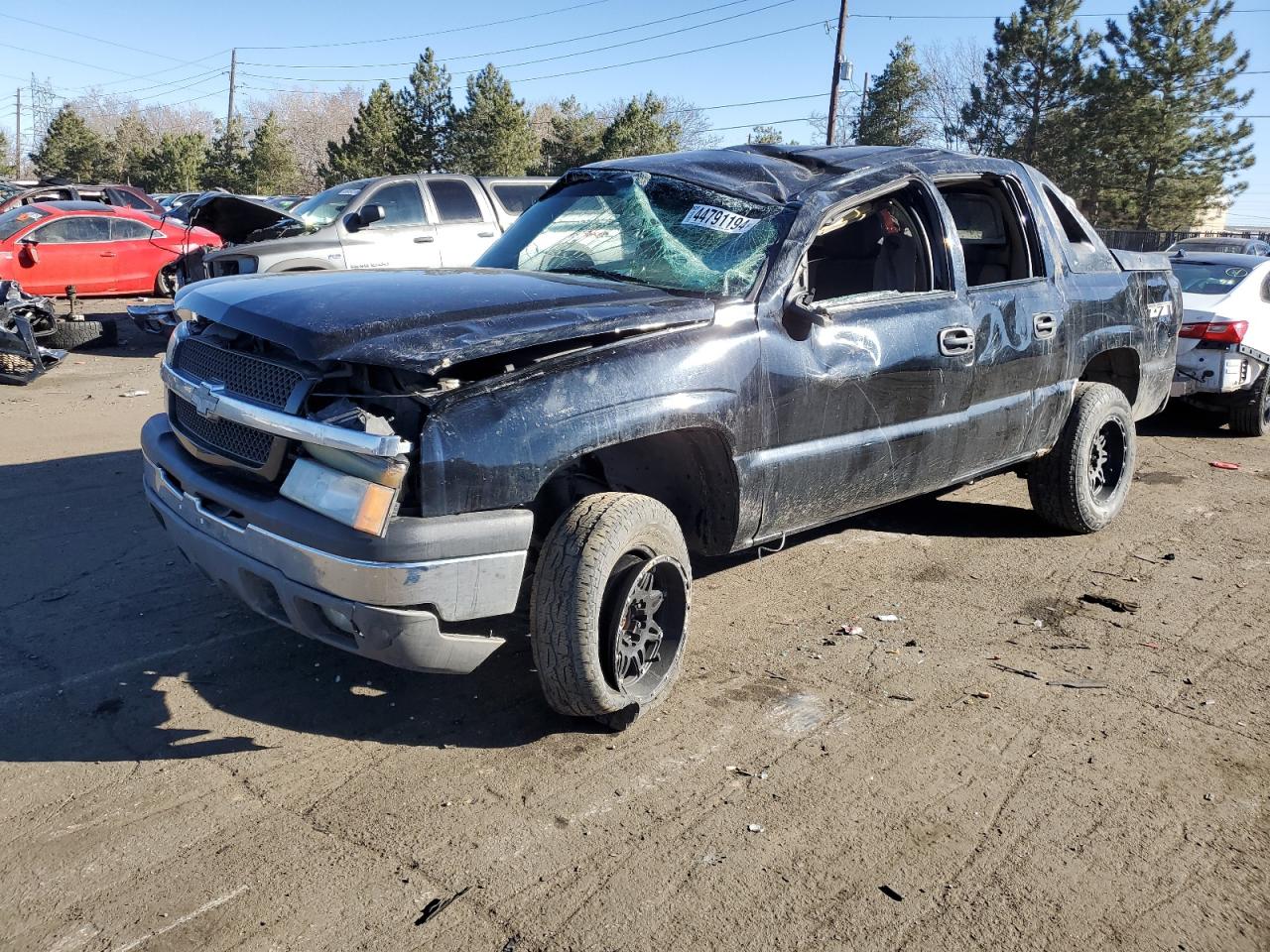 CHEVROLET AVALANCHE 2003 3gnek13t03g255590