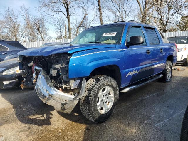 CHEVROLET AVALANCHE 2003 3gnek13t13g258482