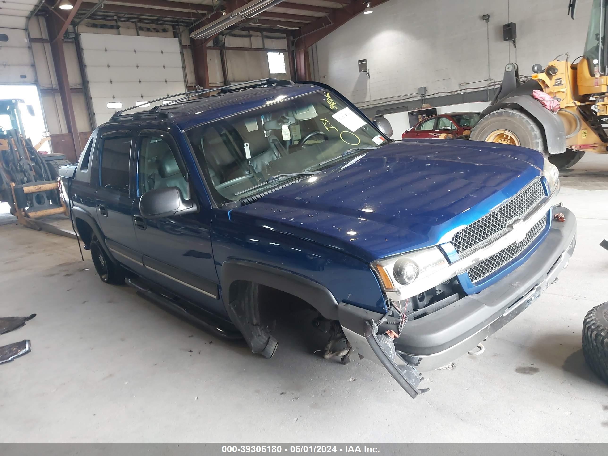 CHEVROLET AVALANCHE 2003 3gnek13t13g264881