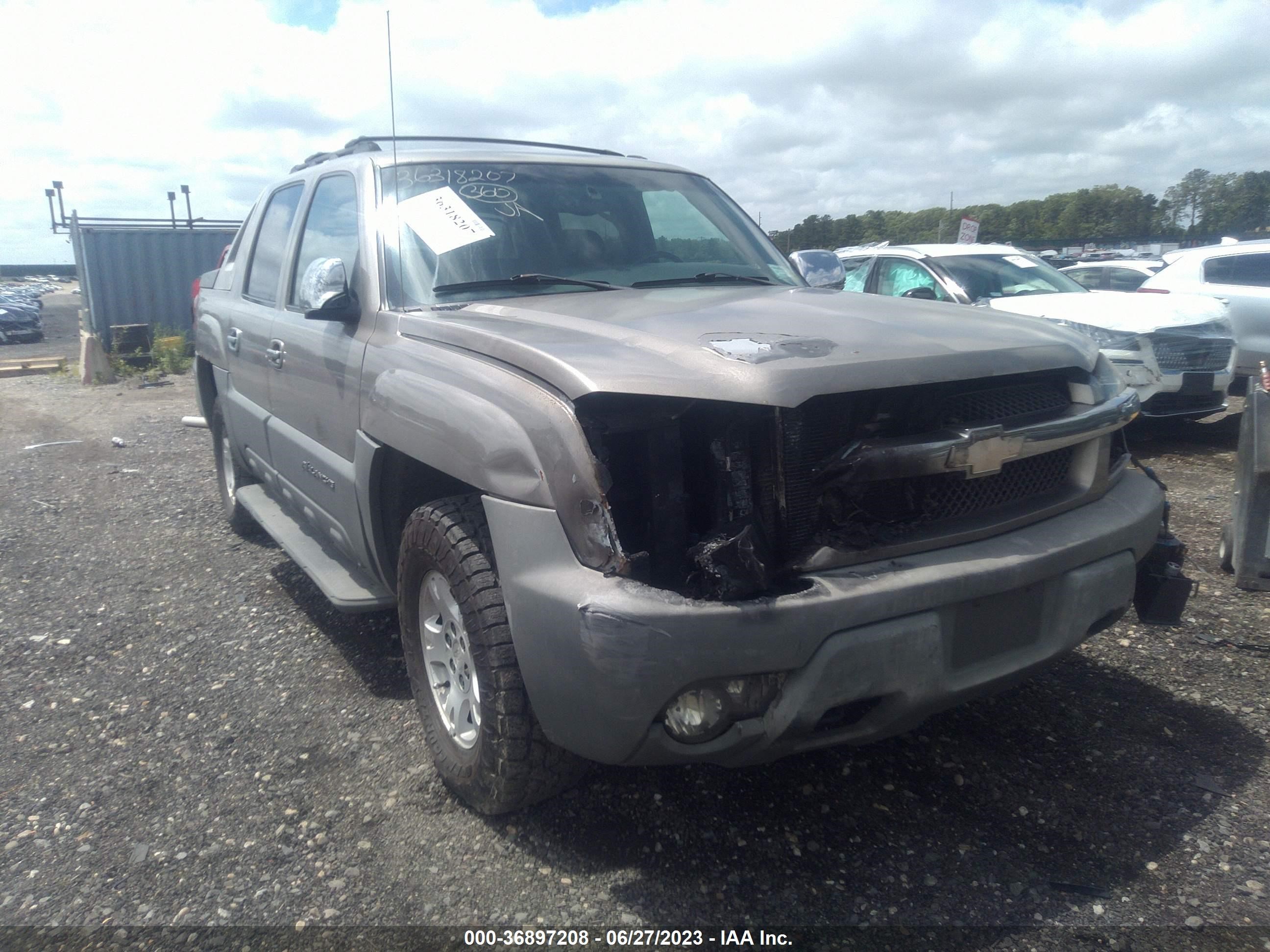 CHEVROLET AVALANCHE 2002 3gnek13t22g225246