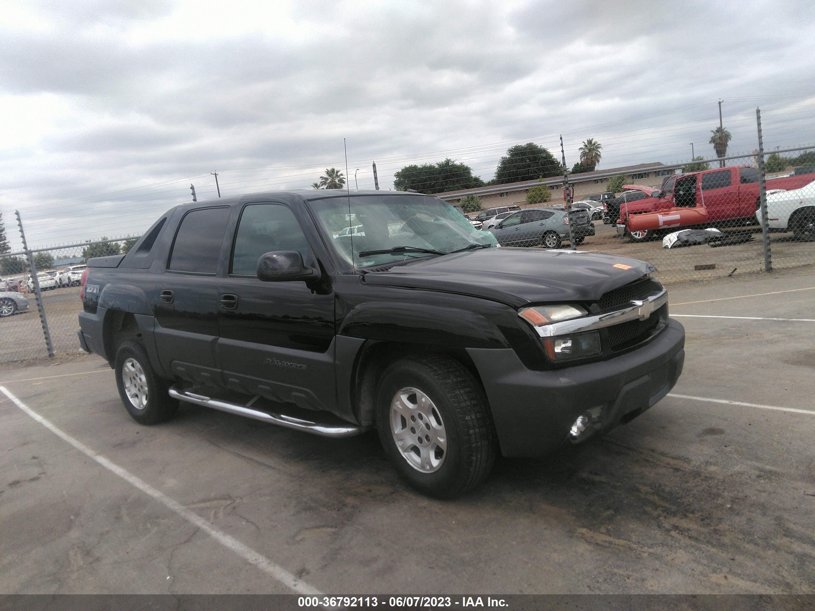 CHEVROLET AVALANCHE 2003 3gnek13t23g132549