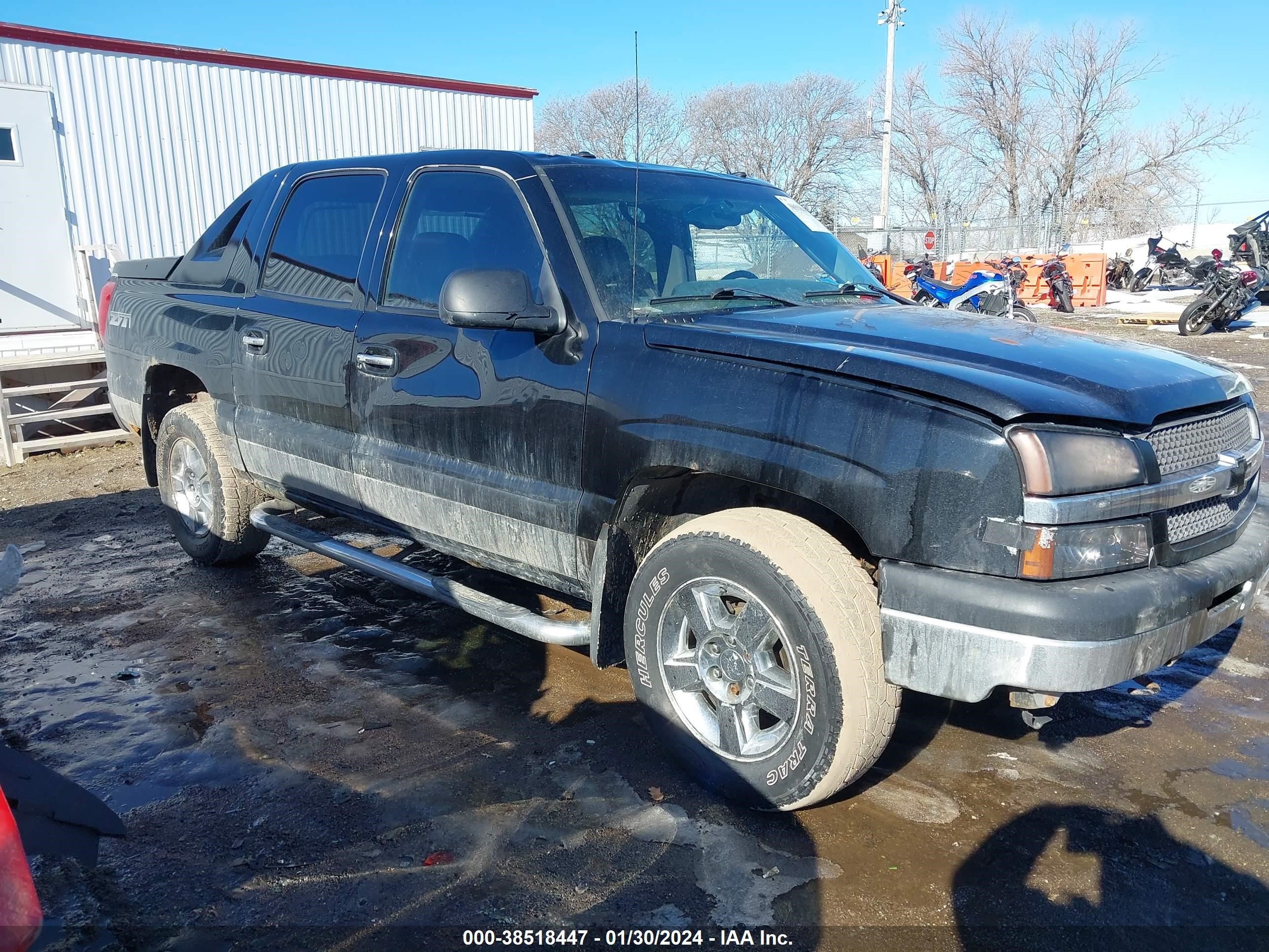 CHEVROLET AVALANCHE 2003 3gnek13t23g226107