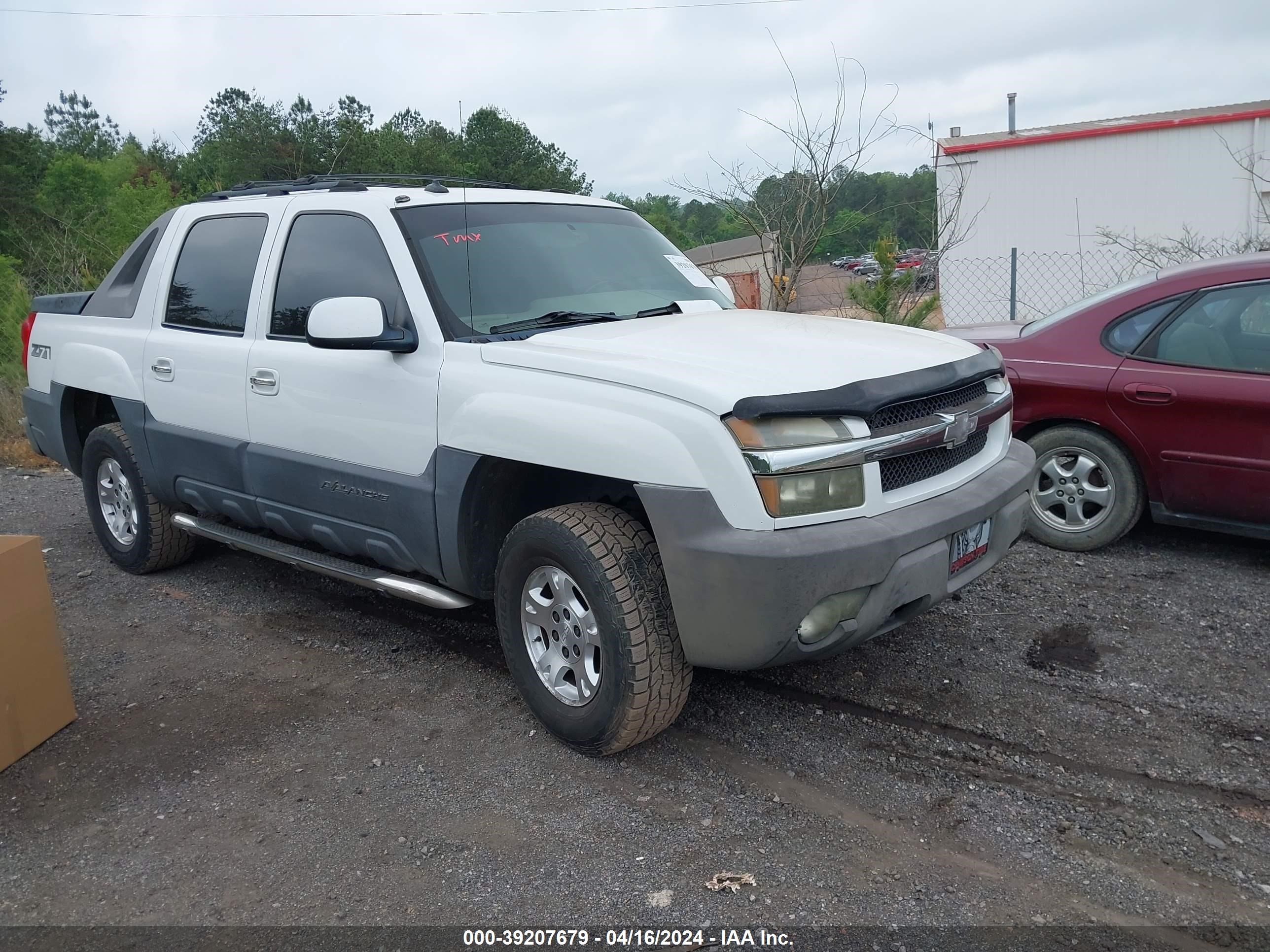 CHEVROLET AVALANCHE 2003 3gnek13t23g277817