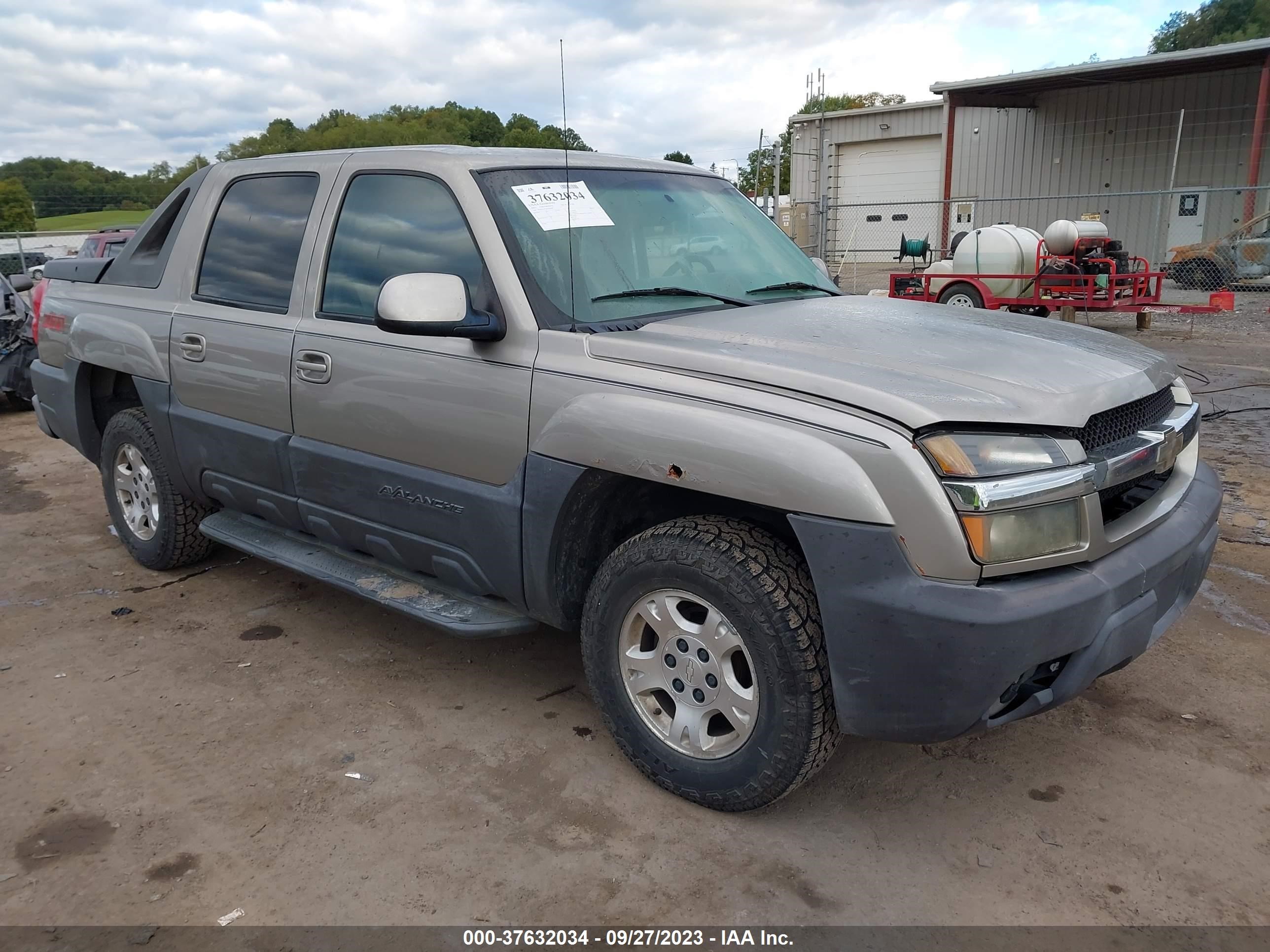 CHEVROLET AVALANCHE 2003 3gnek13t23g284685