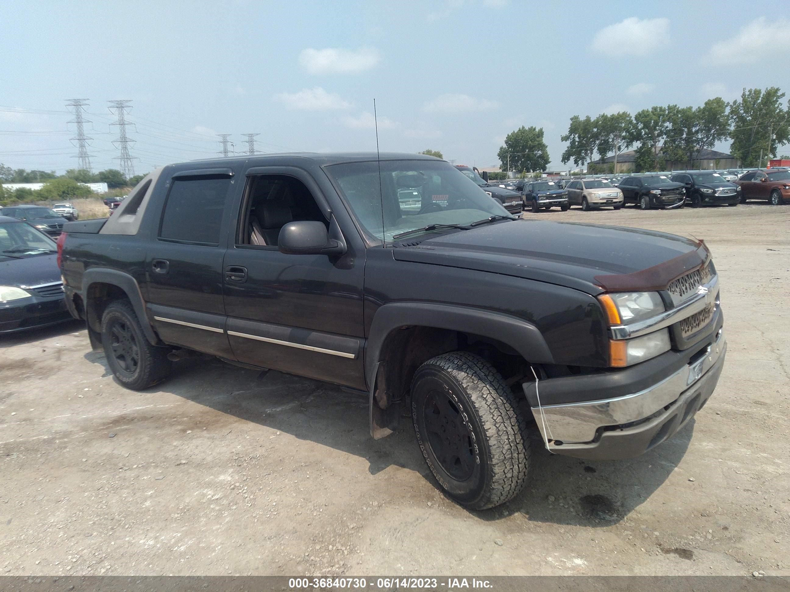 CHEVROLET AVALANCHE 2003 3gnek13t23g295945