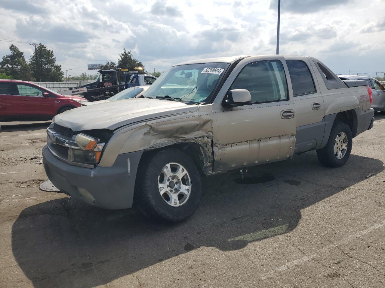 CHEVROLET AVALANCHE 2002 3gnek13t32g236062