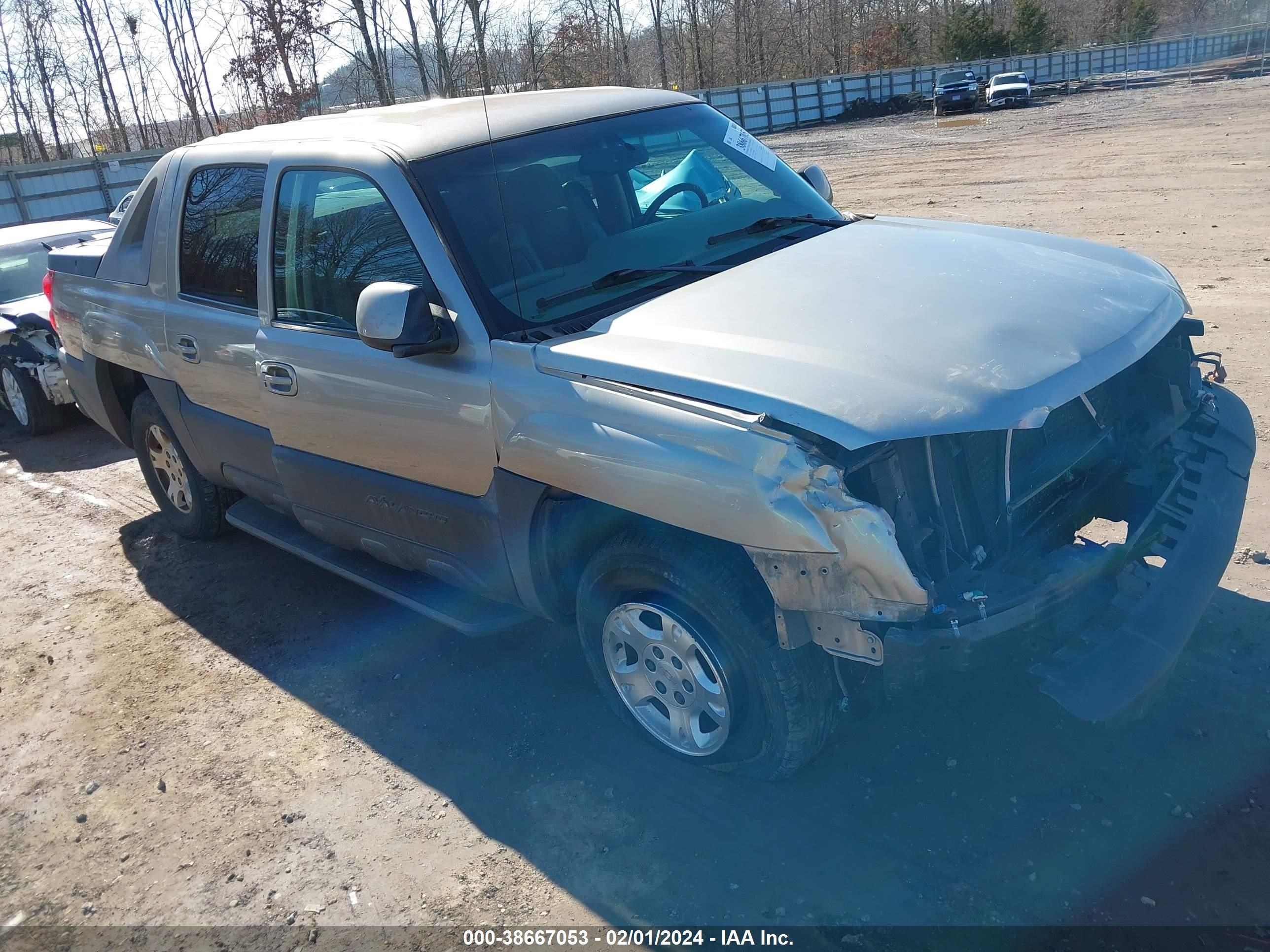 CHEVROLET AVALANCHE 2003 3gnek13t33g208649