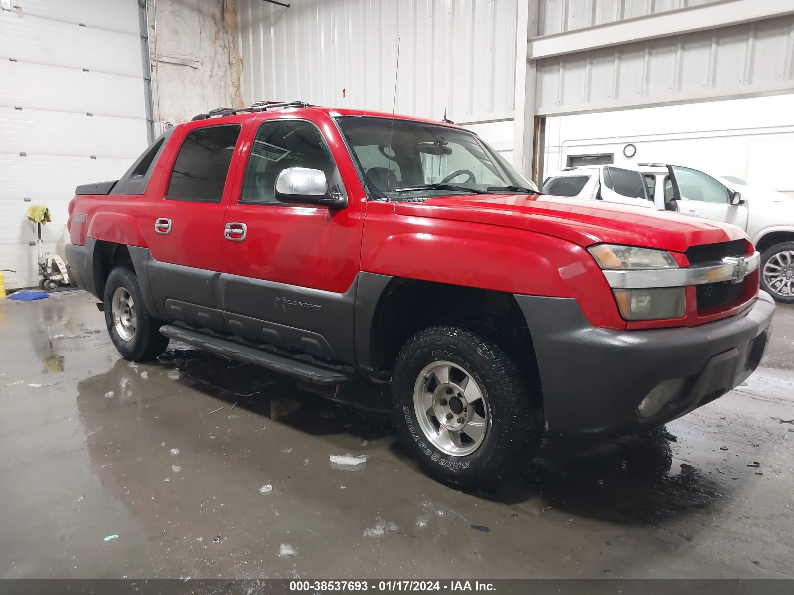 CHEVROLET AVALANCHE 2003 3gnek13t43g107152