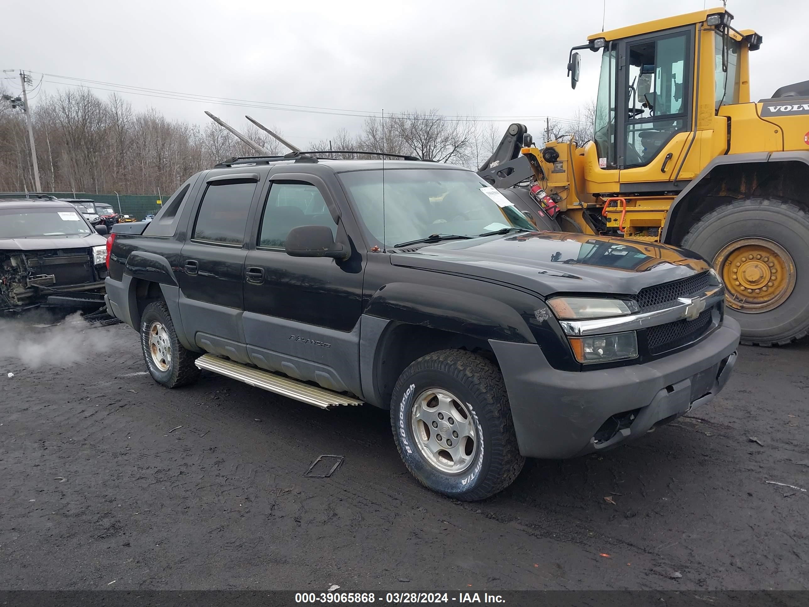 CHEVROLET AVALANCHE 2003 3gnek13t43g316861