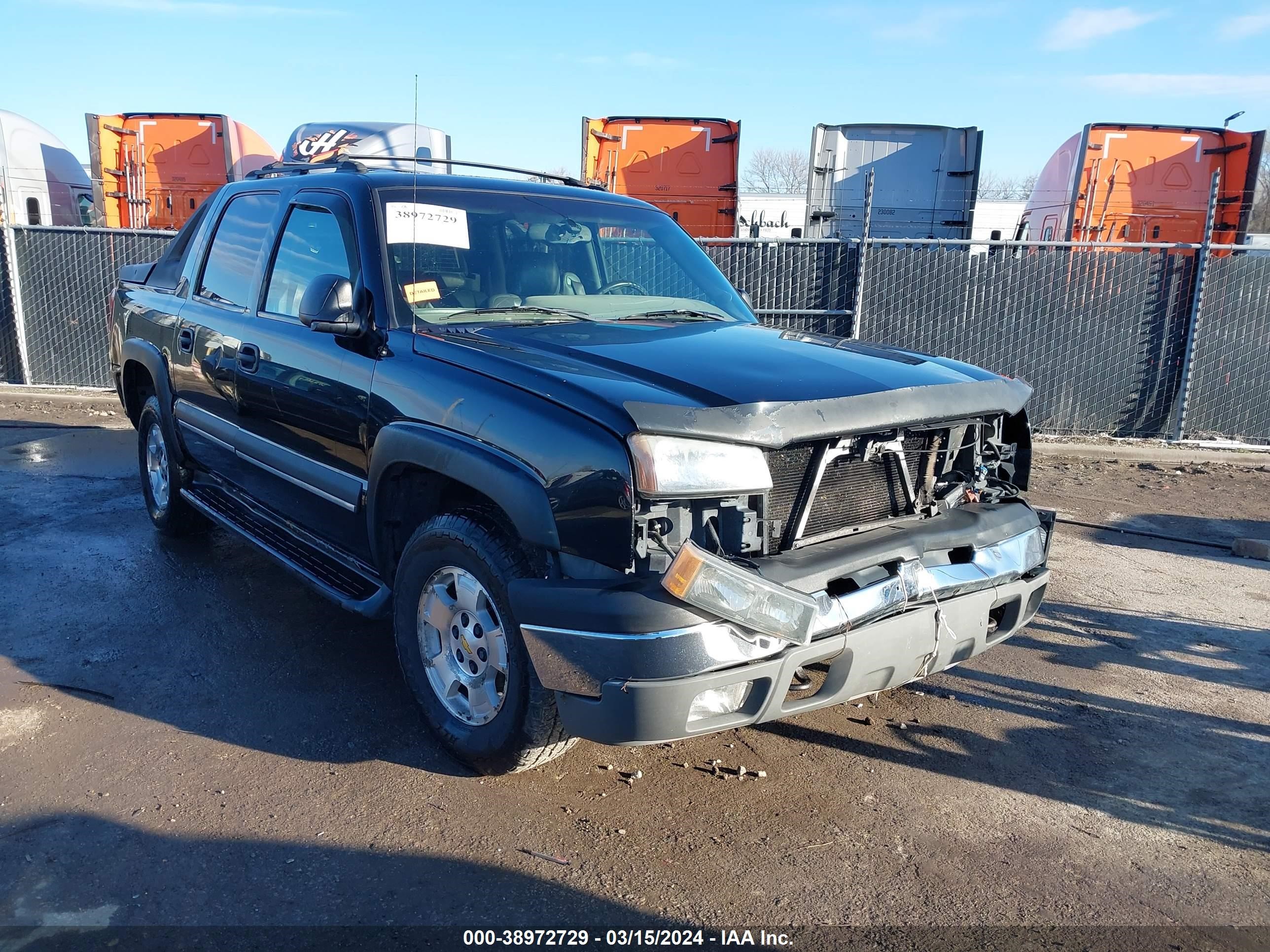 CHEVROLET AVALANCHE 2003 3gnek13t43g341033