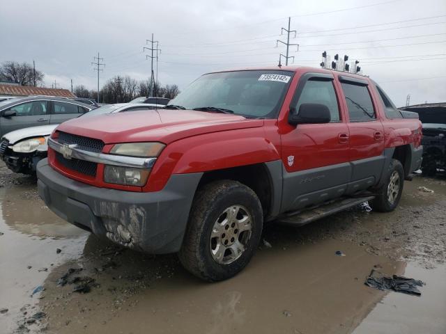 CHEVROLET AVALANCHE 2002 3gnek13t52g100256