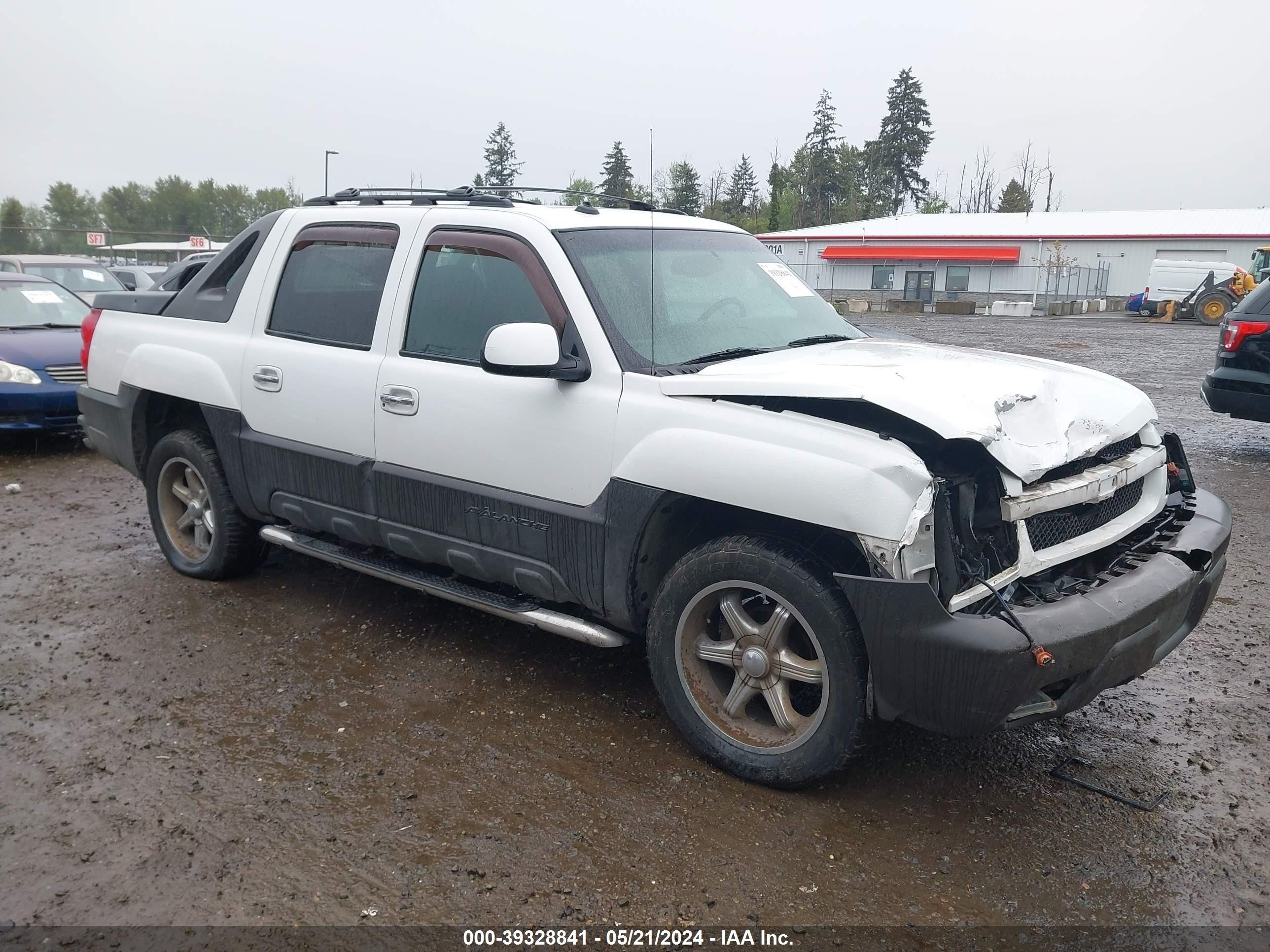 CHEVROLET AVALANCHE 2003 3gnek13t53g145702