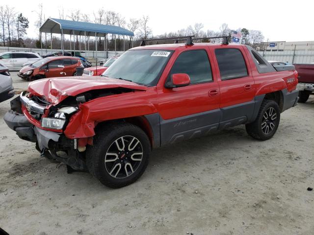 CHEVROLET AVALANCHE 2003 3gnek13t53g272224