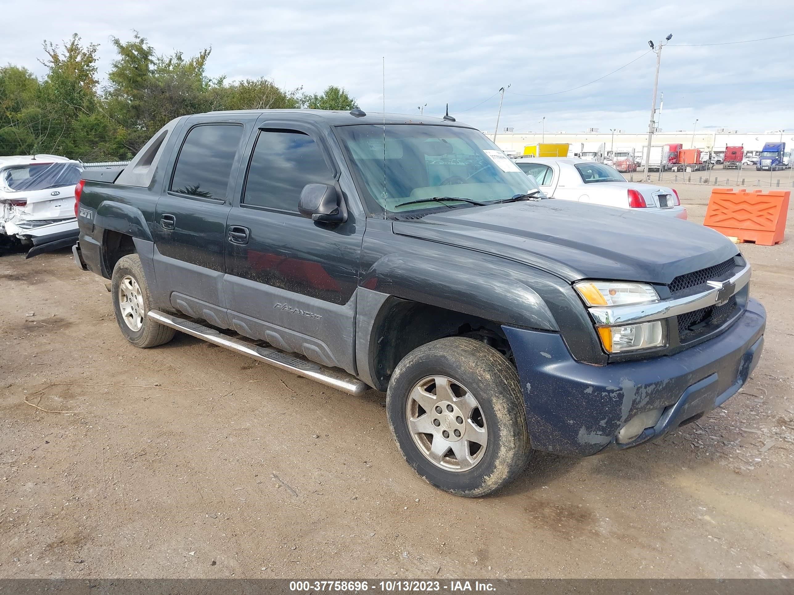 CHEVROLET AVALANCHE 2003 3gnek13t53g306890