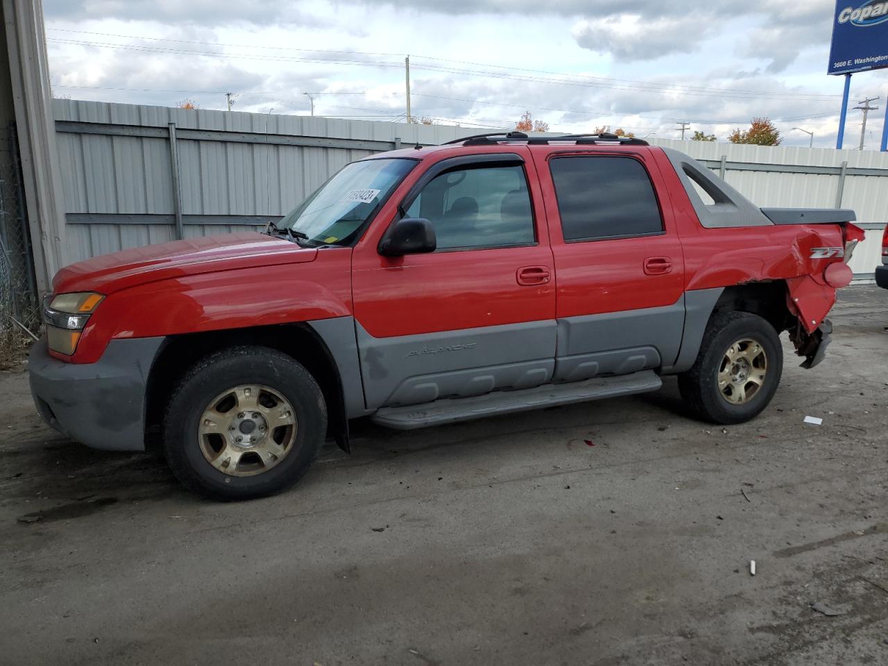 CHEVROLET AVALANCHE 2002 3gnek13t62g114585