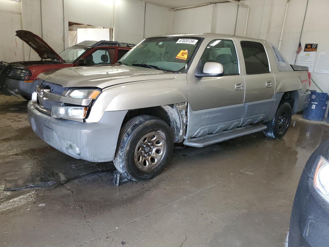 CHEVROLET AVALANCHE 2002 3gnek13t62g231275