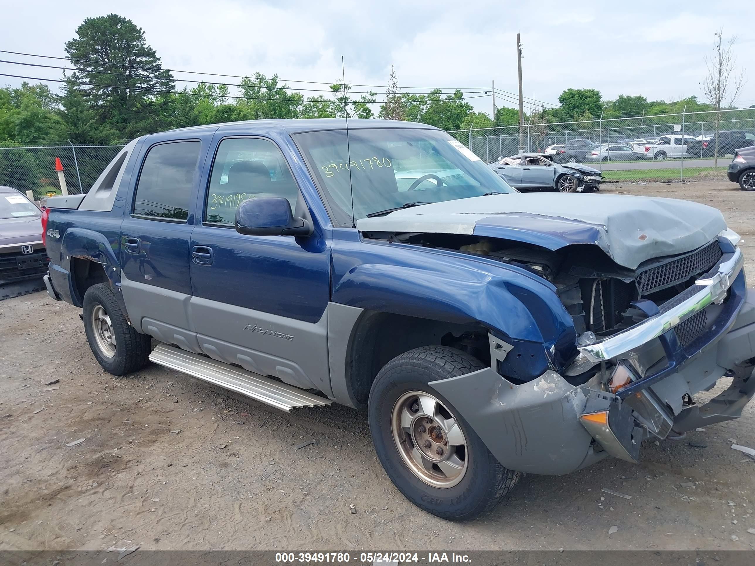 CHEVROLET AVALANCHE 2002 3gnek13t62g346622