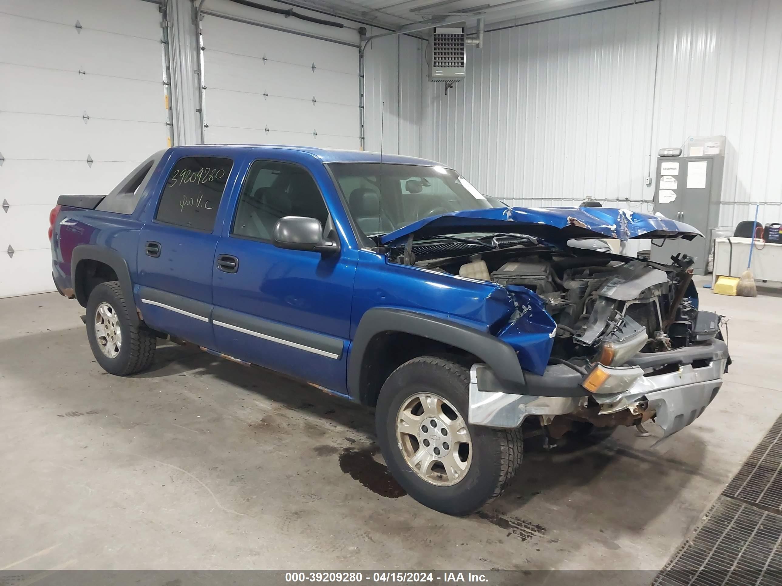 CHEVROLET AVALANCHE 2003 3gnek13t63g260499