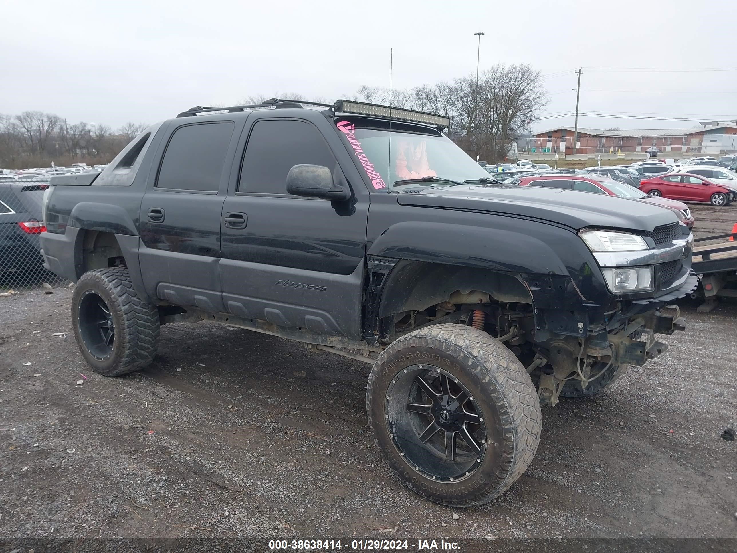 CHEVROLET AVALANCHE 2003 3gnek13t63g269462