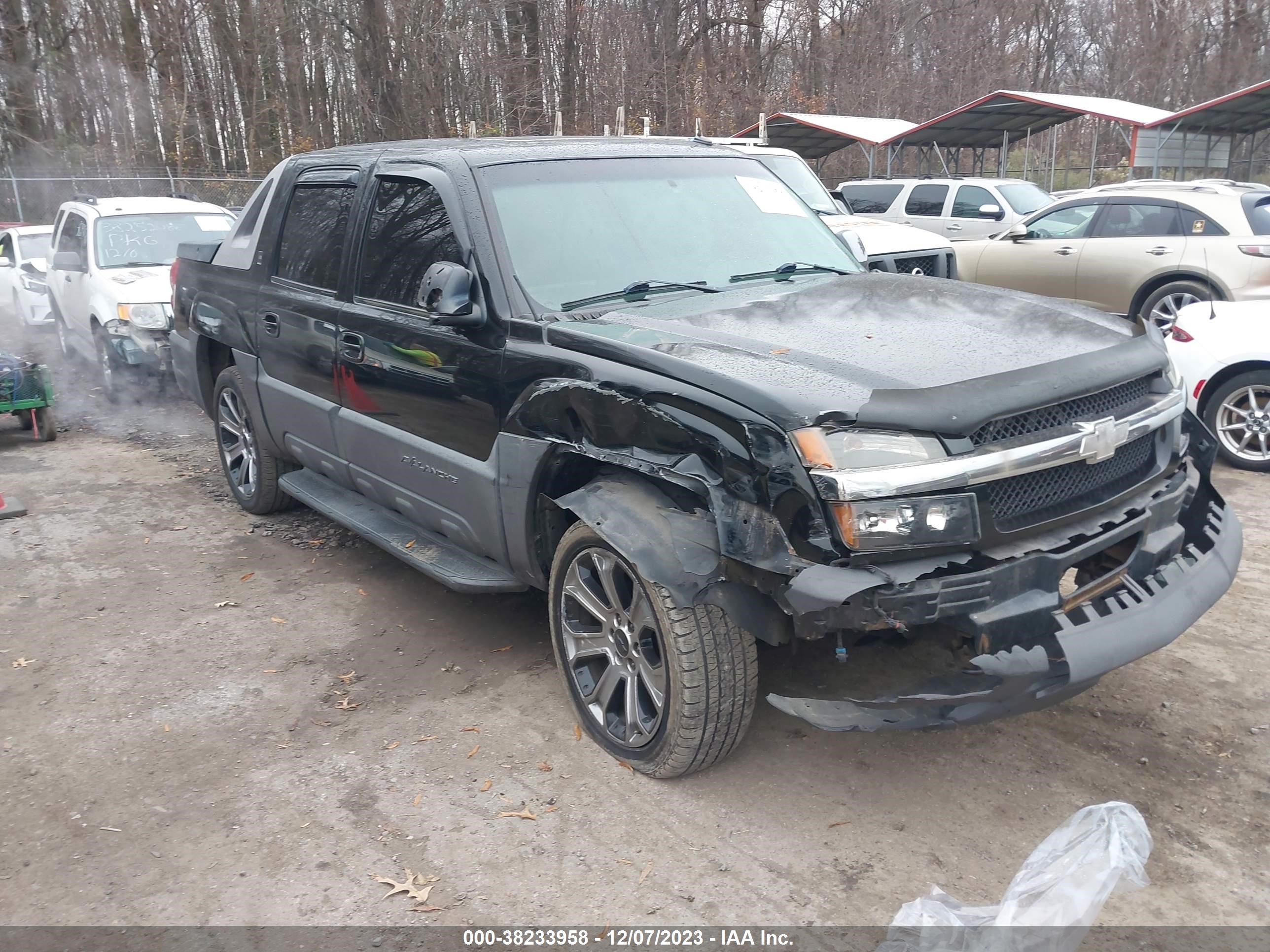 CHEVROLET AVALANCHE 2003 3gnek13t73g154918