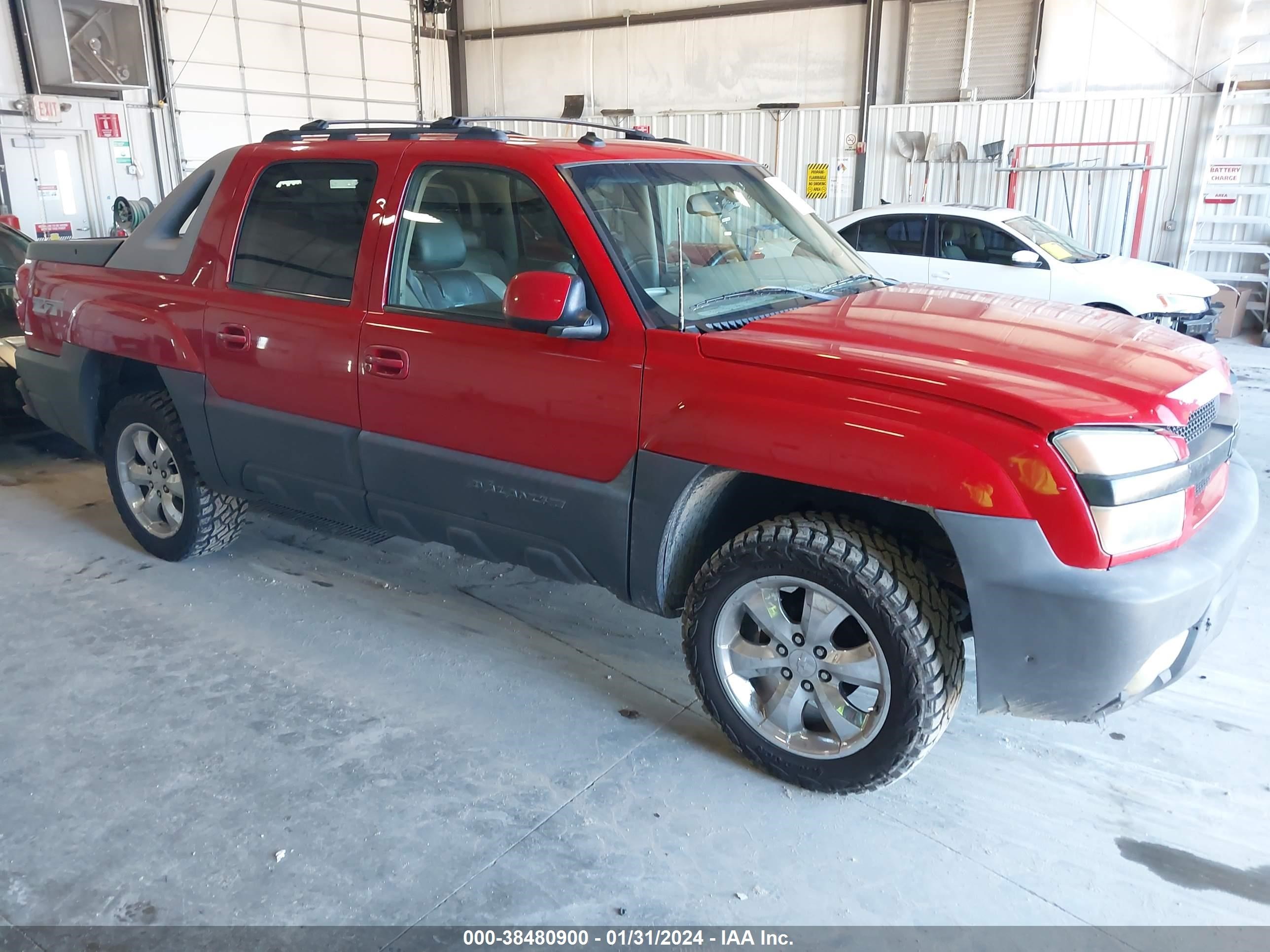 CHEVROLET AVALANCHE 2003 3gnek13t83g195266