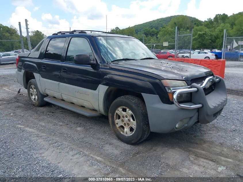 CHEVROLET AVALANCHE 2002 3gnek13t92g127105