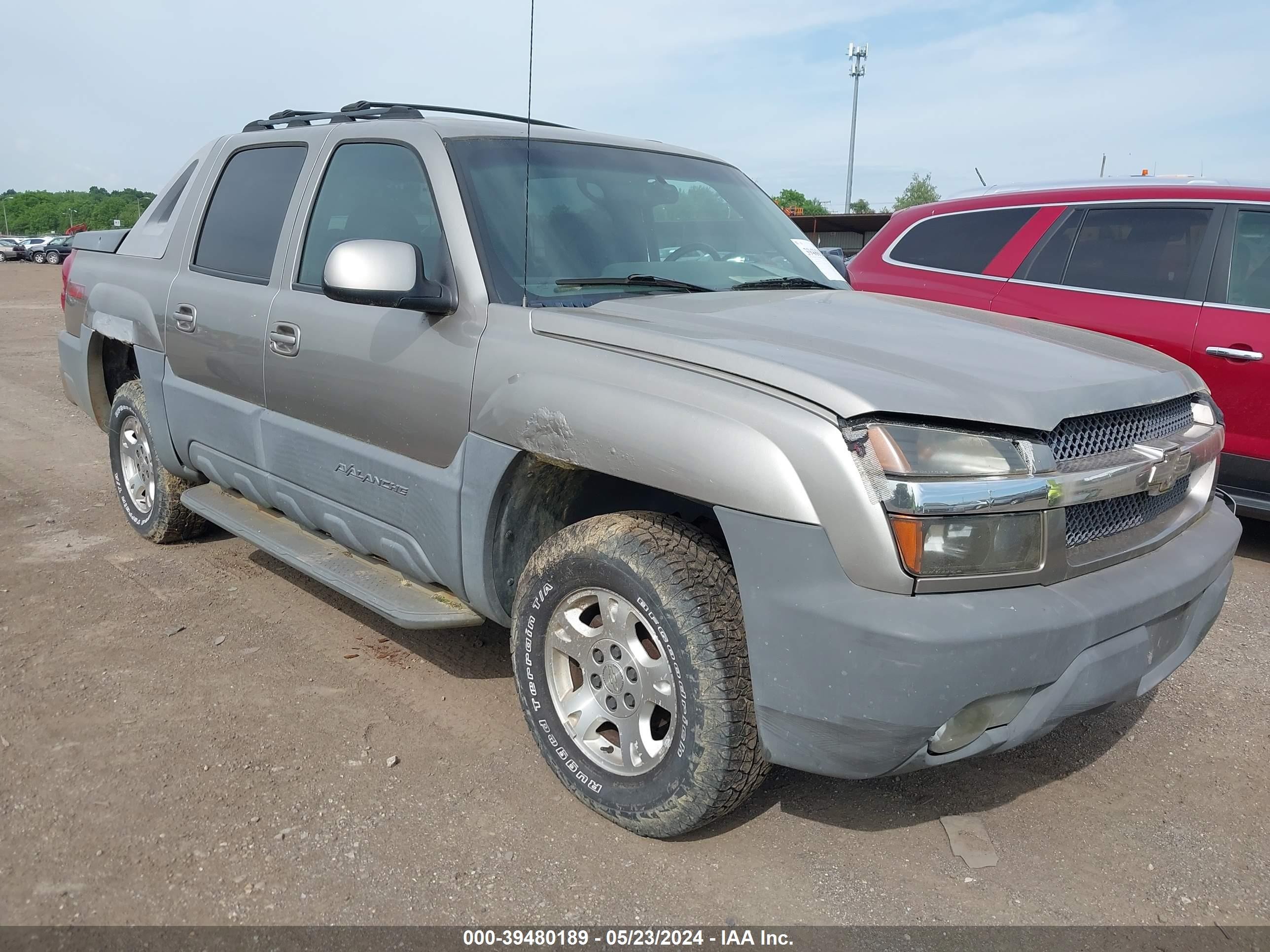 CHEVROLET AVALANCHE 2002 3gnek13t92g177521