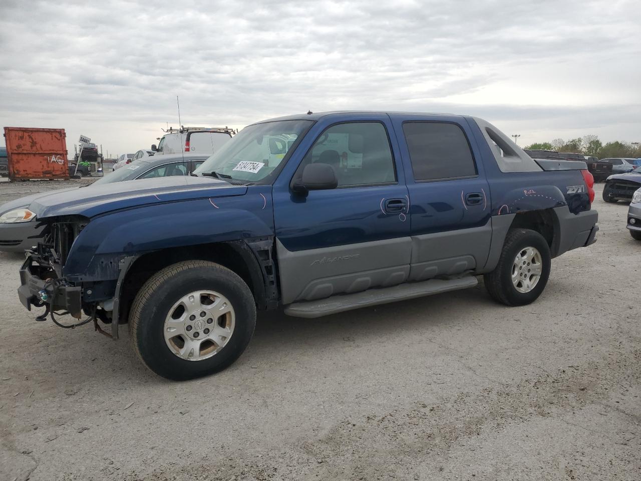 CHEVROLET AVALANCHE 2002 3gnek13t92g245610