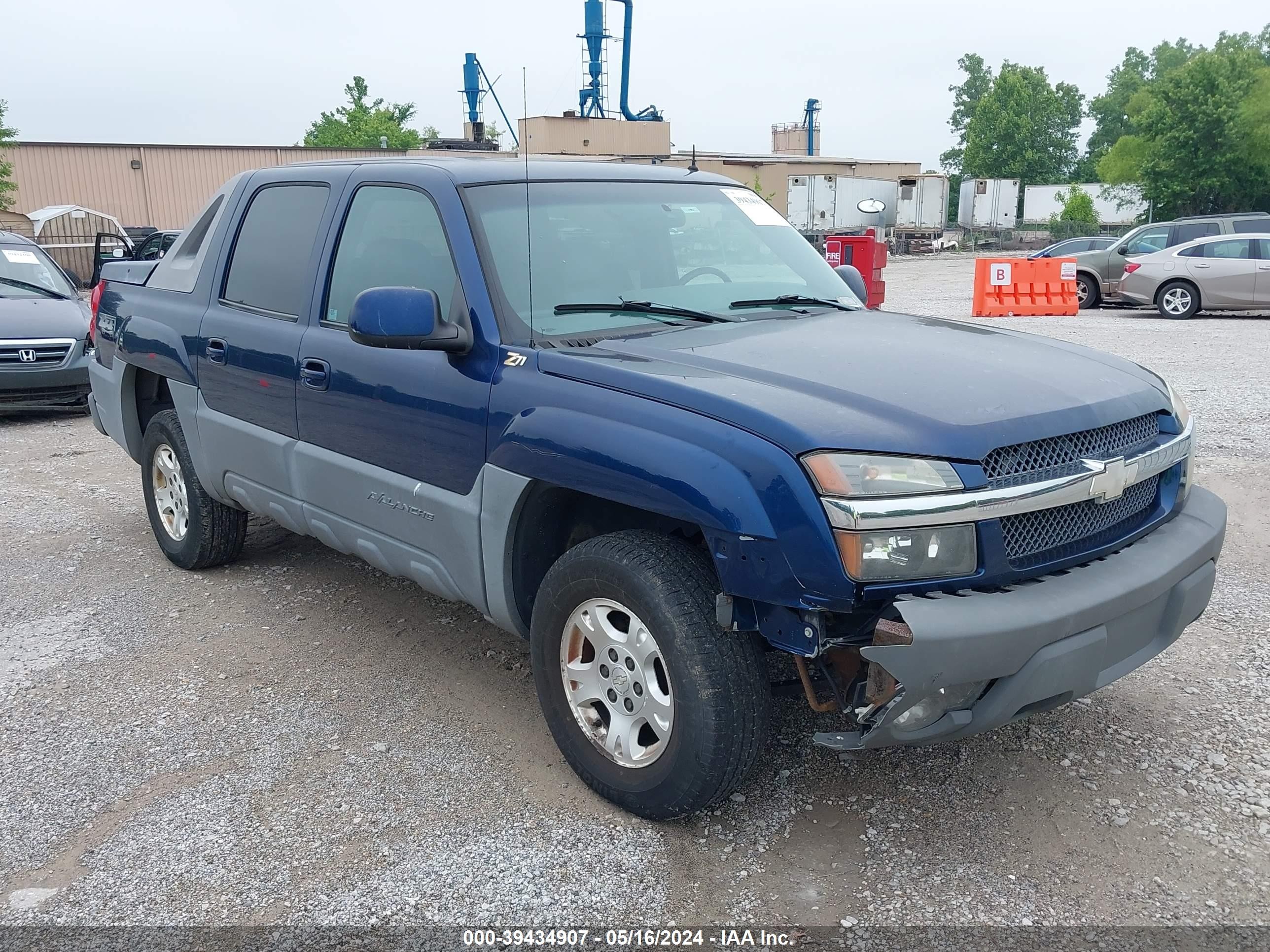 CHEVROLET AVALANCHE 2002 3gnek13t92g272449