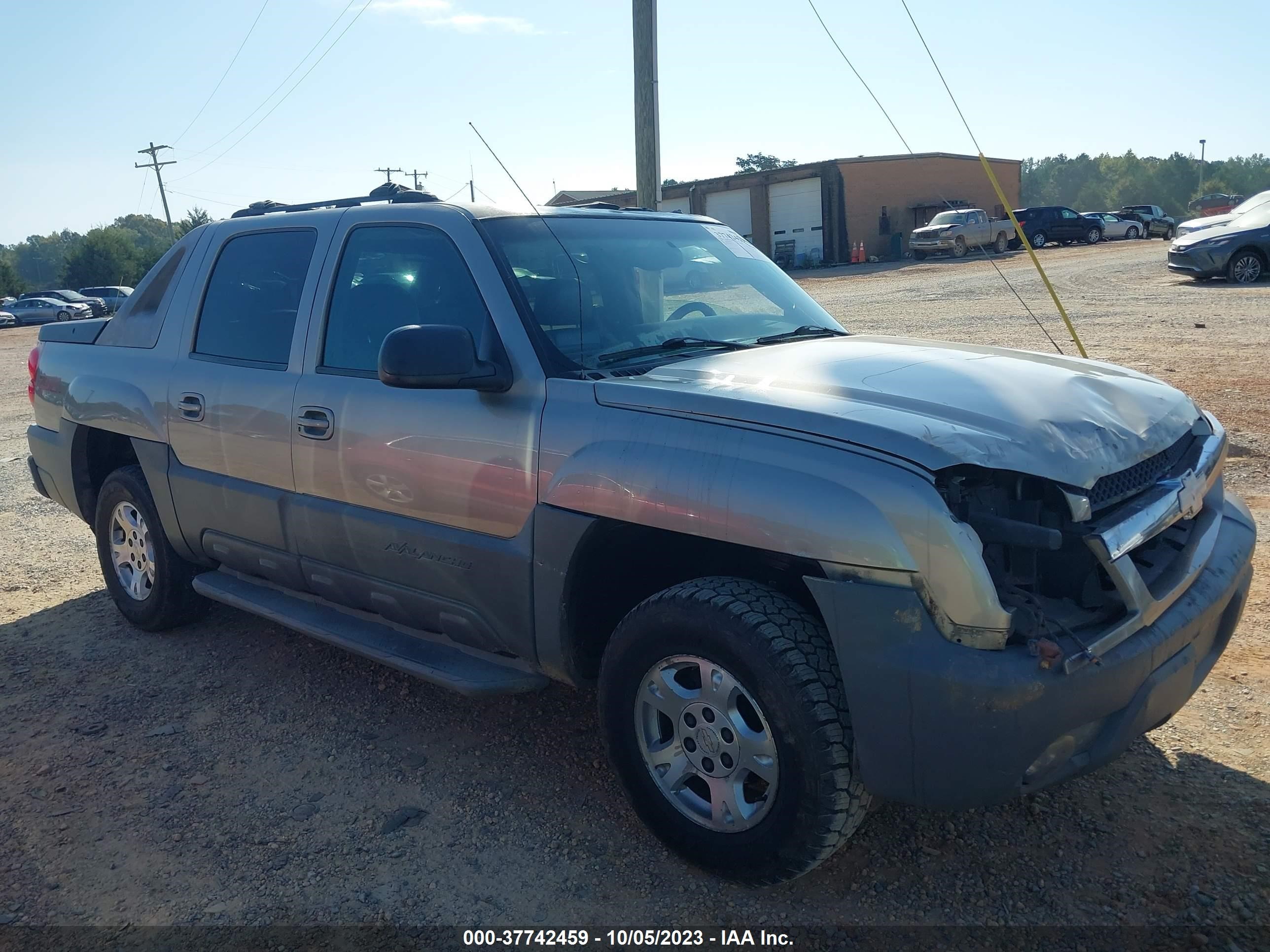 CHEVROLET AVALANCHE 2002 3gnek13t92g345755