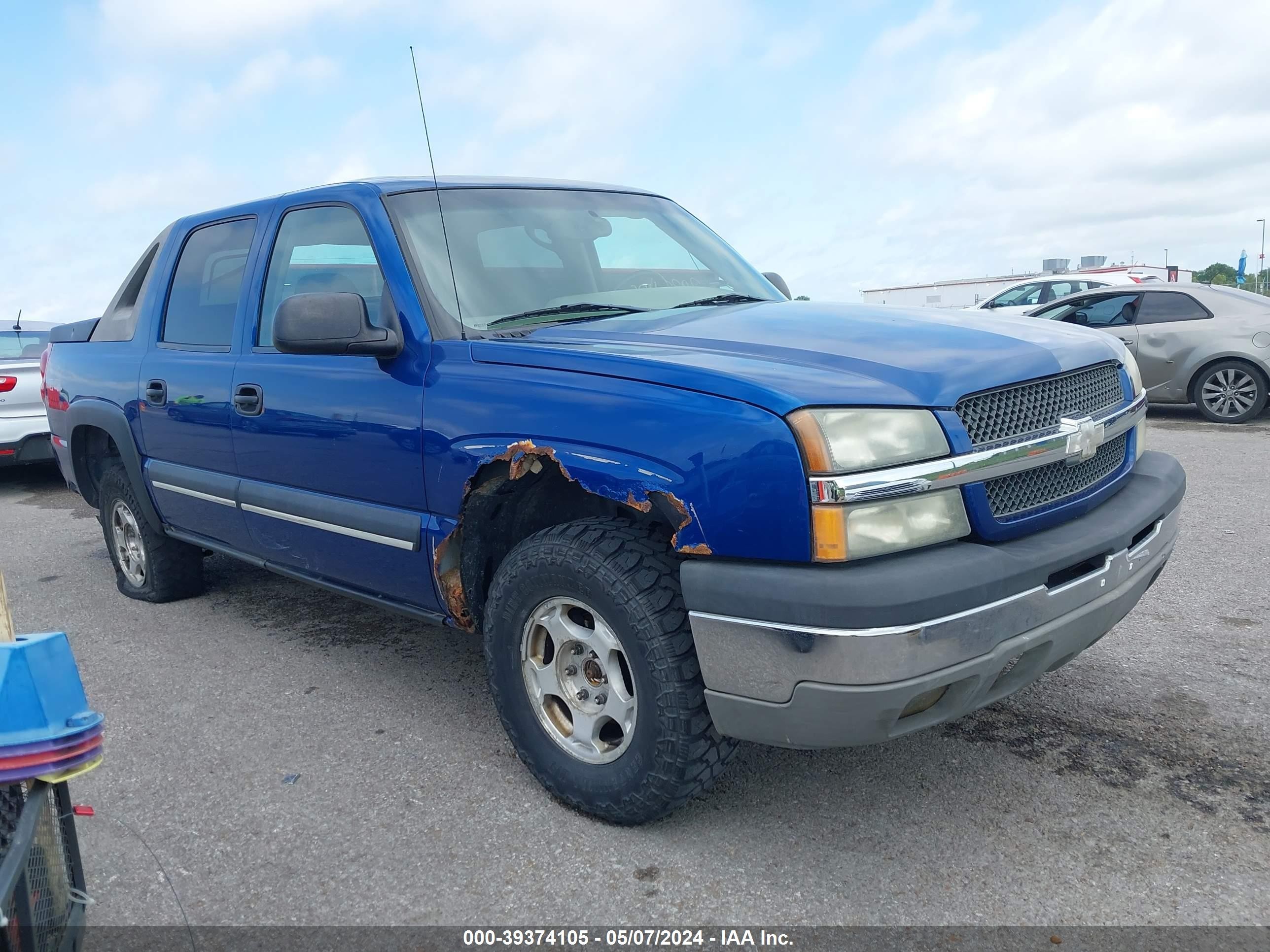 CHEVROLET AVALANCHE 2003 3gnek13t93g245155