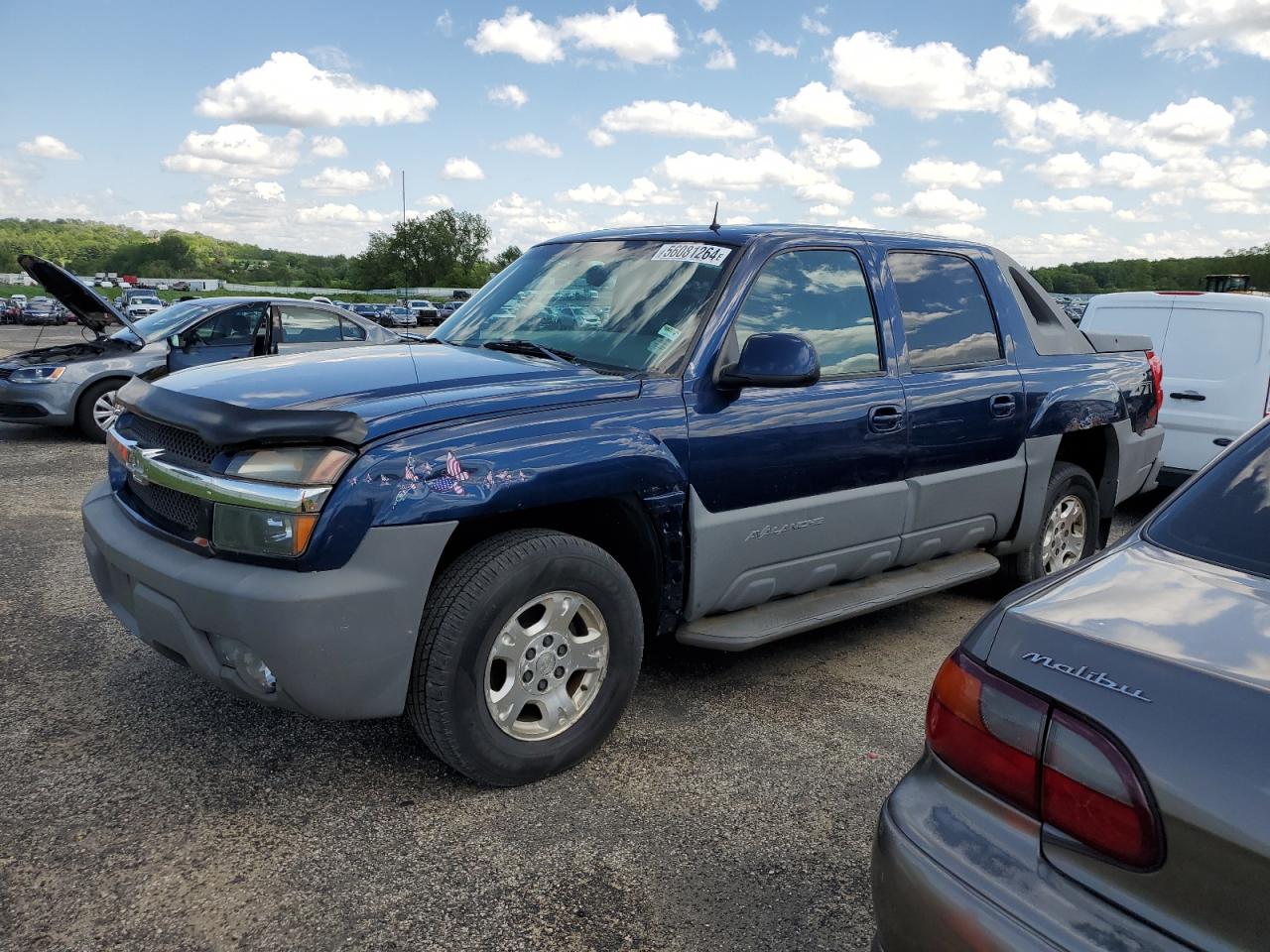 CHEVROLET AVALANCHE 2002 3gnek13tx2g100981