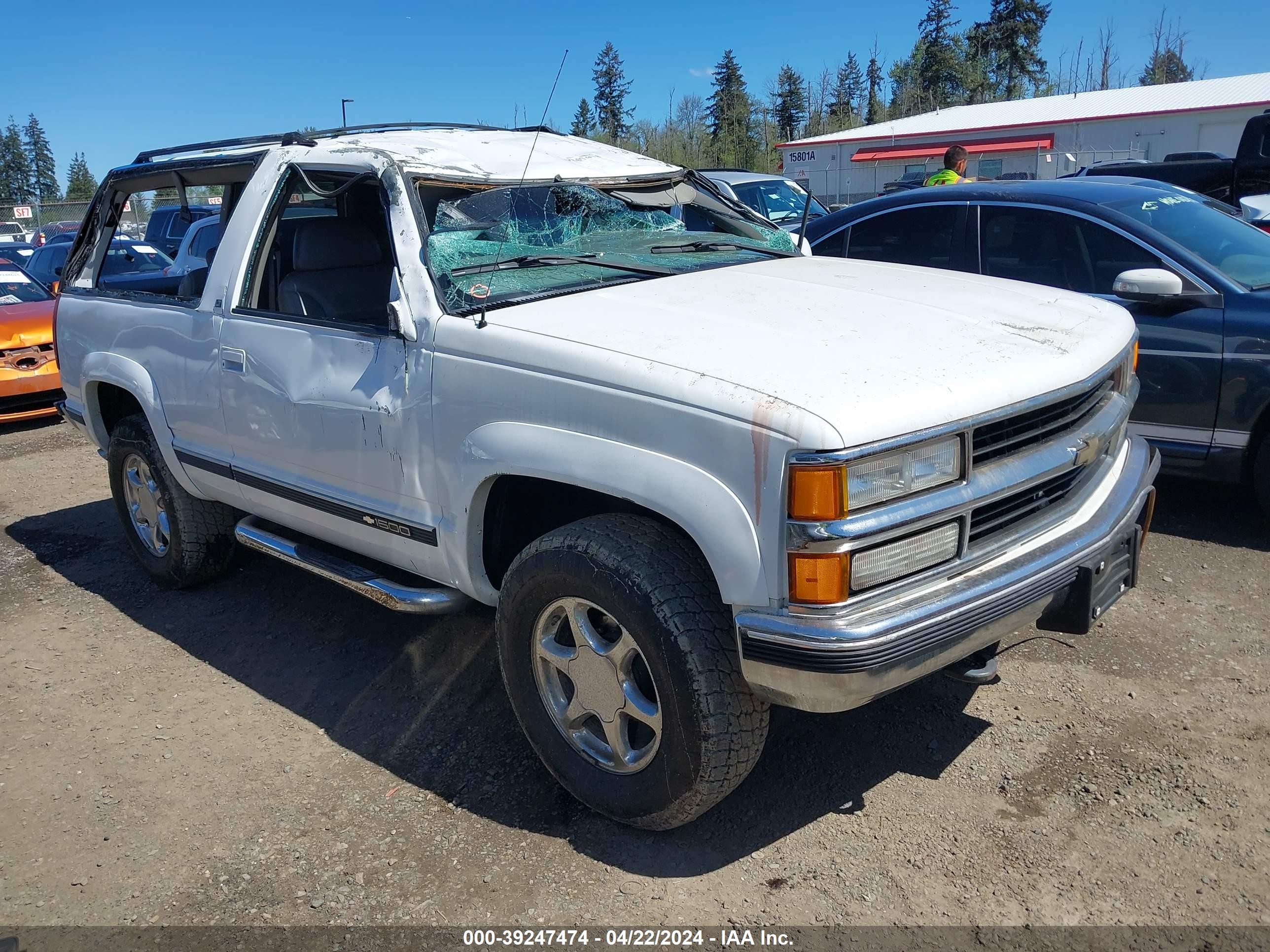 CHEVROLET TAHOE 1997 3gnek18r1vg129304