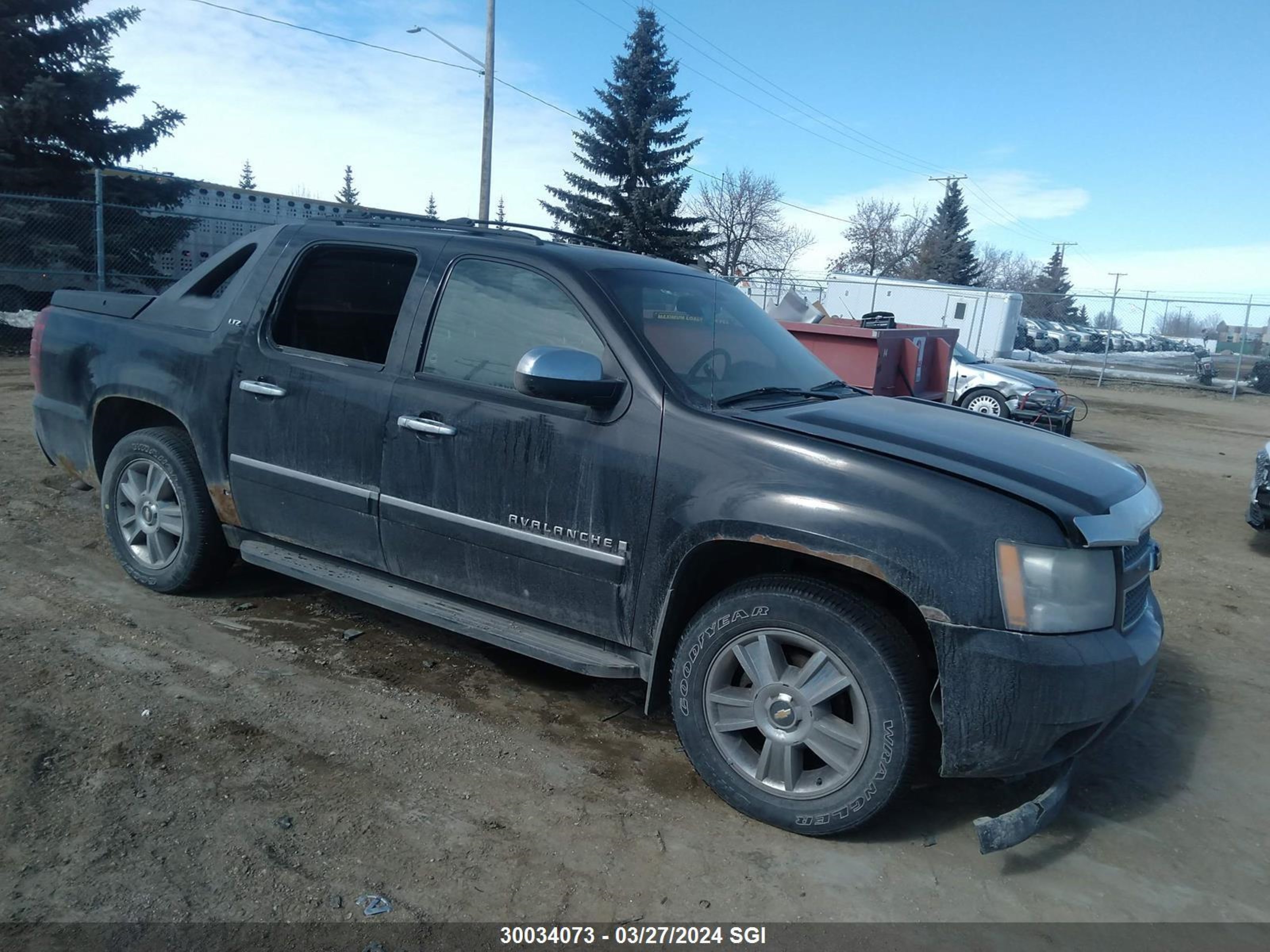 CHEVROLET AVALANCHE 2009 3gnfk12059g159961