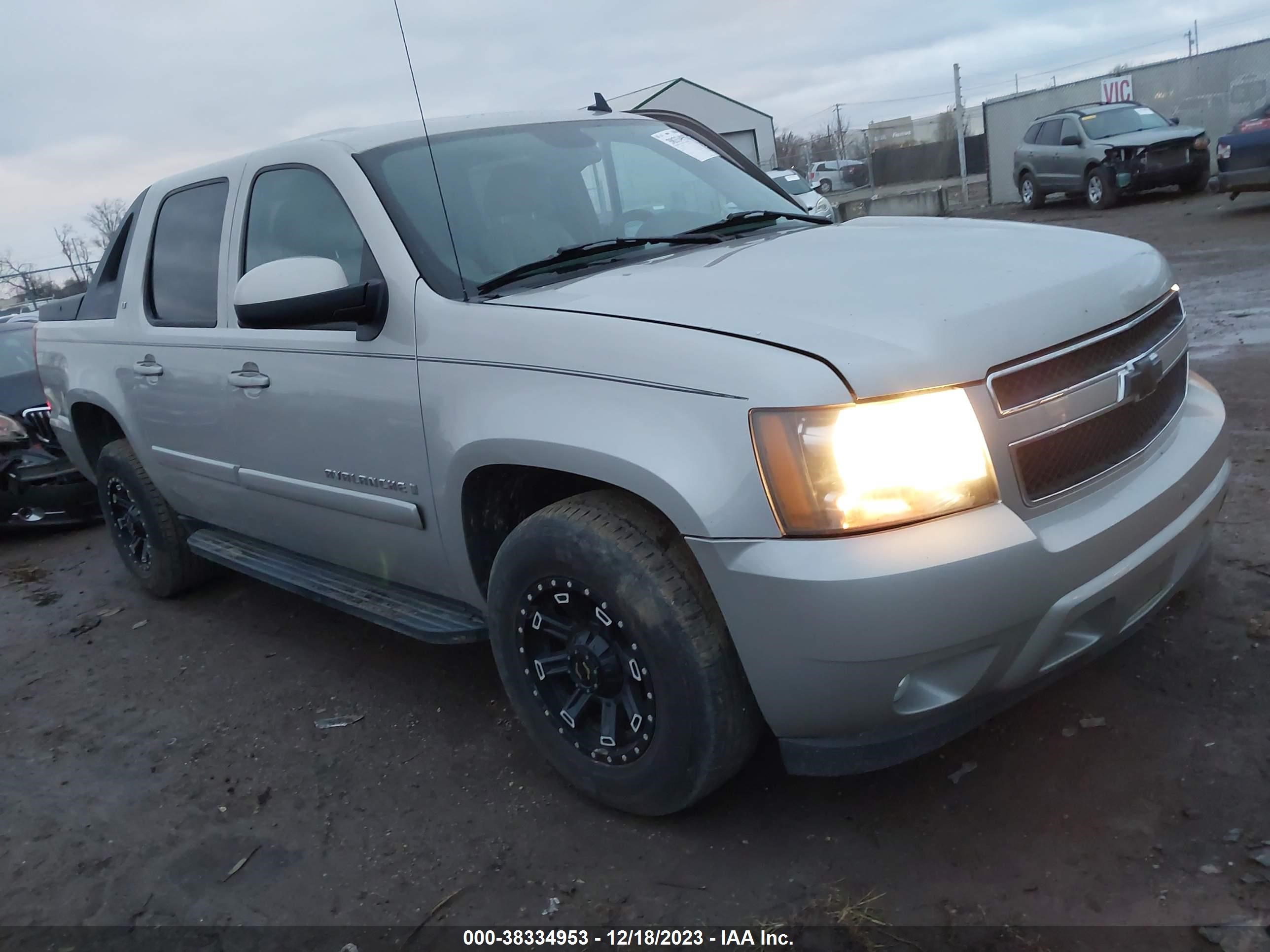 CHEVROLET AVALANCHE 2007 3gnfk12317g124924