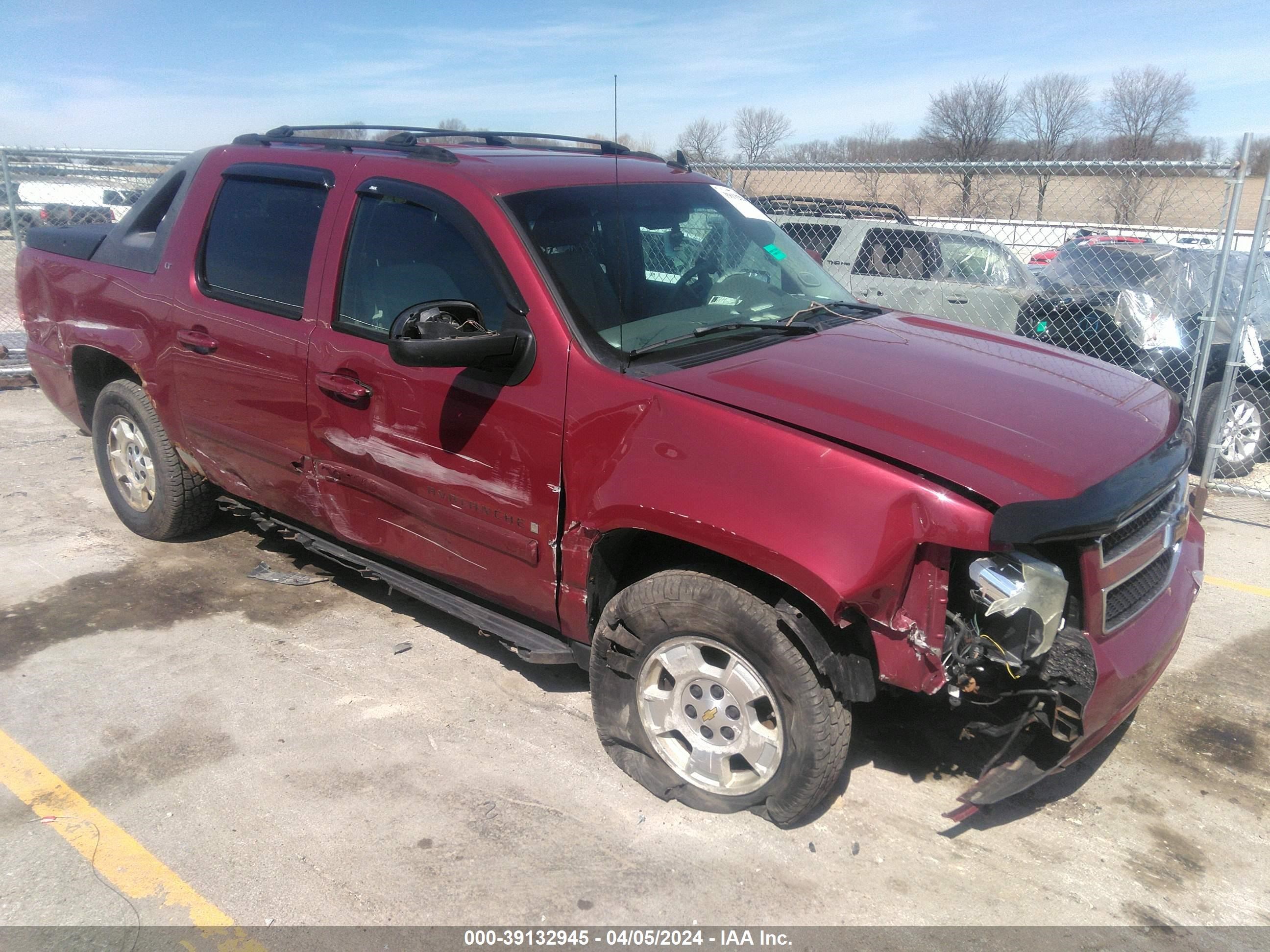 CHEVROLET AVALANCHE 2007 3gnfk12327g195968