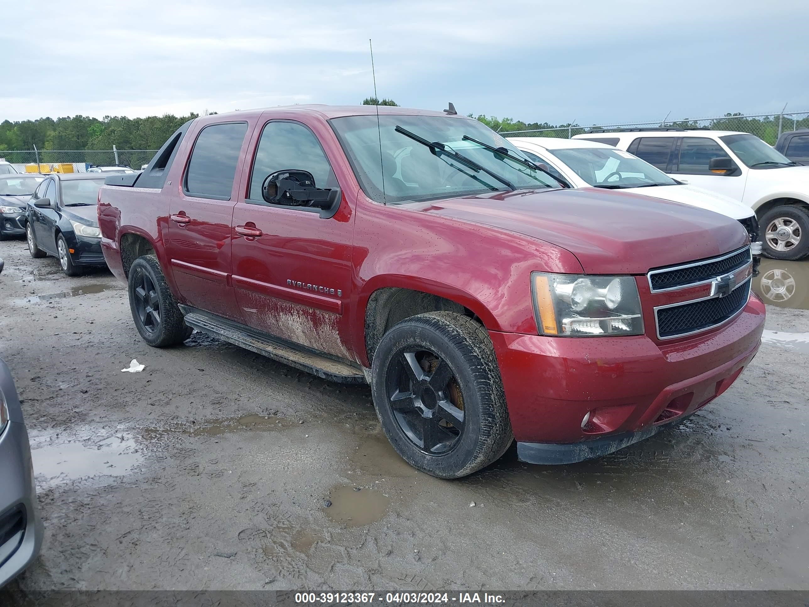 CHEVROLET AVALANCHE 2008 3gnfk12328g232146