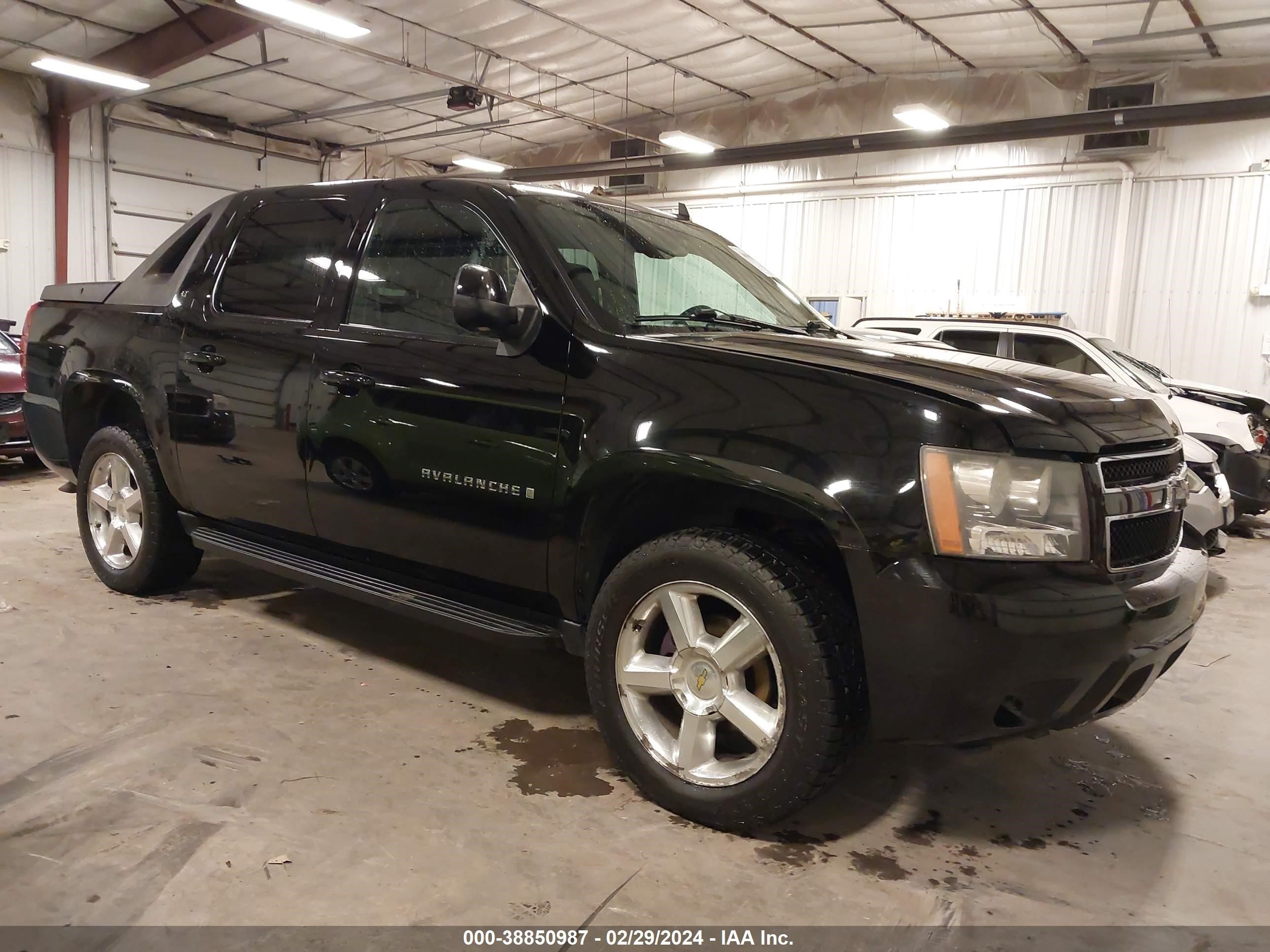 CHEVROLET AVALANCHE 2008 3gnfk12328g248587