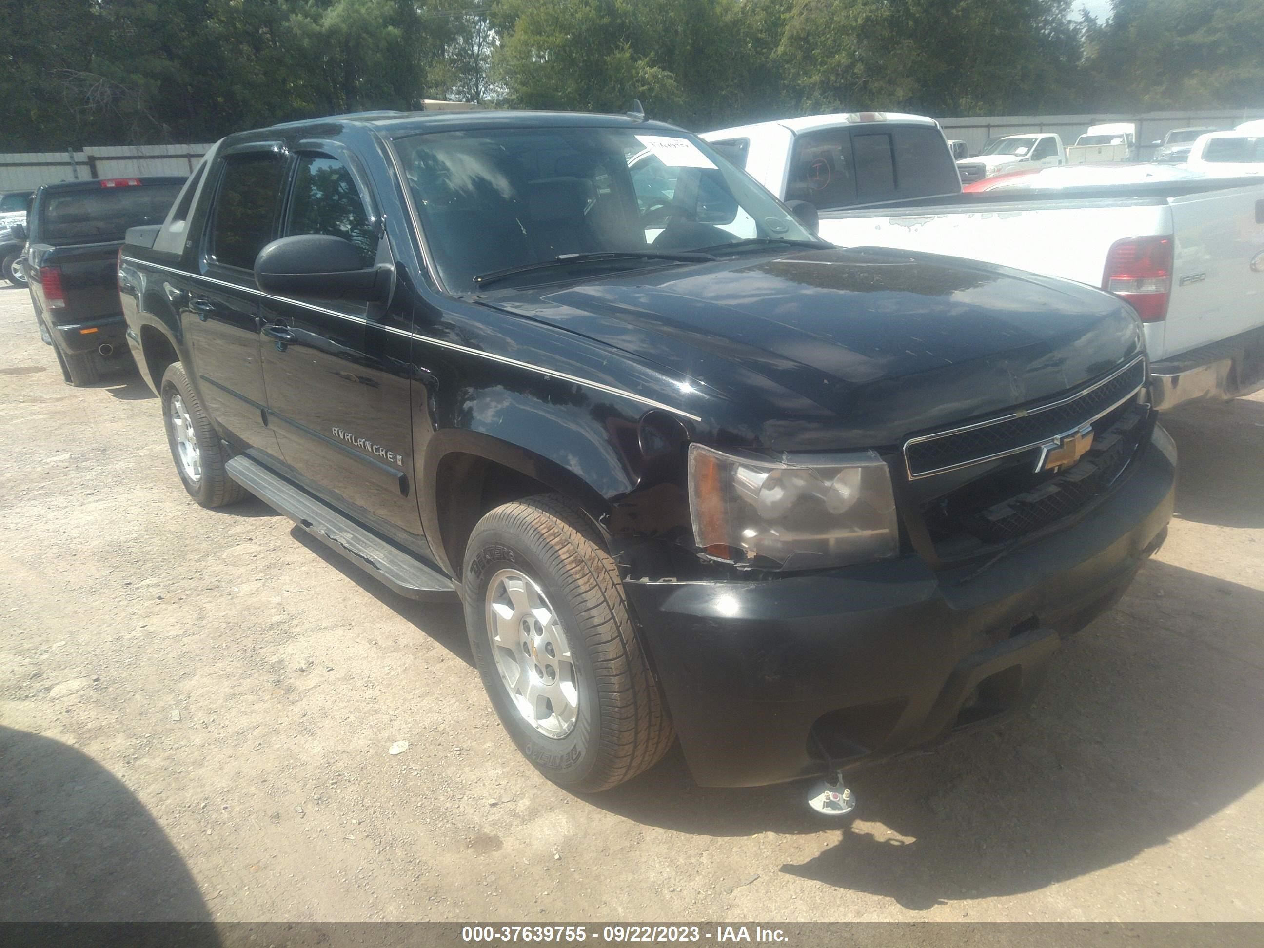 CHEVROLET AVALANCHE 2007 3gnfk12347g185314