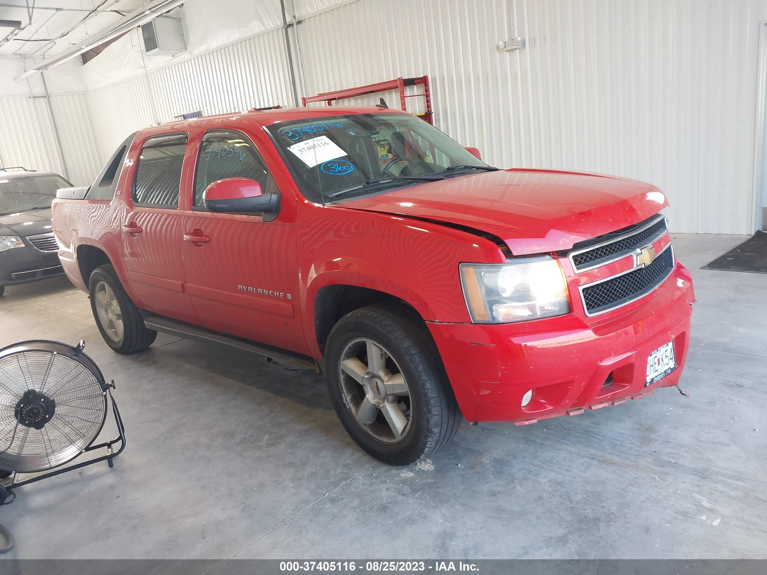 CHEVROLET AVALANCHE 2008 3gnfk12348g129343