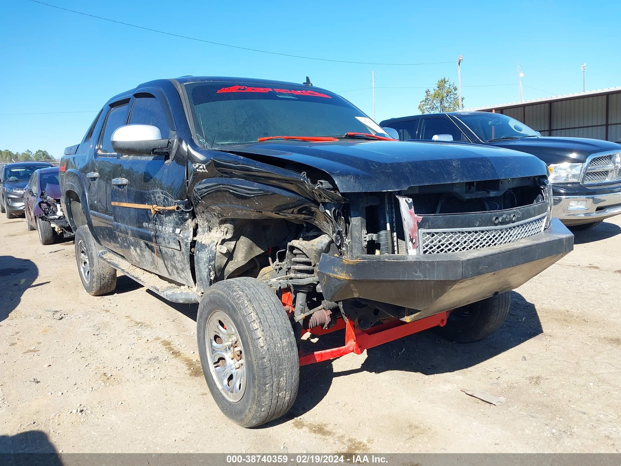 CHEVROLET AVALANCHE 2008 3gnfk12348g183404