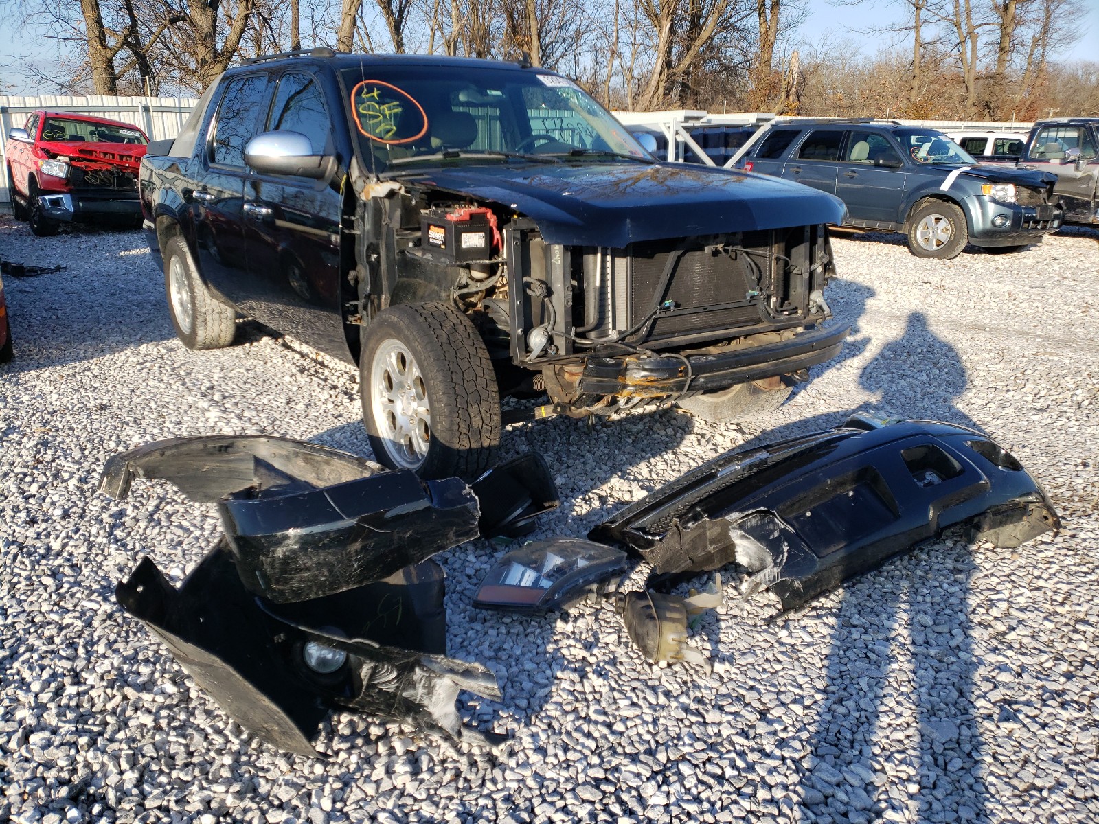 CHEVROLET AVALANCHE 2007 3gnfk12357g147283