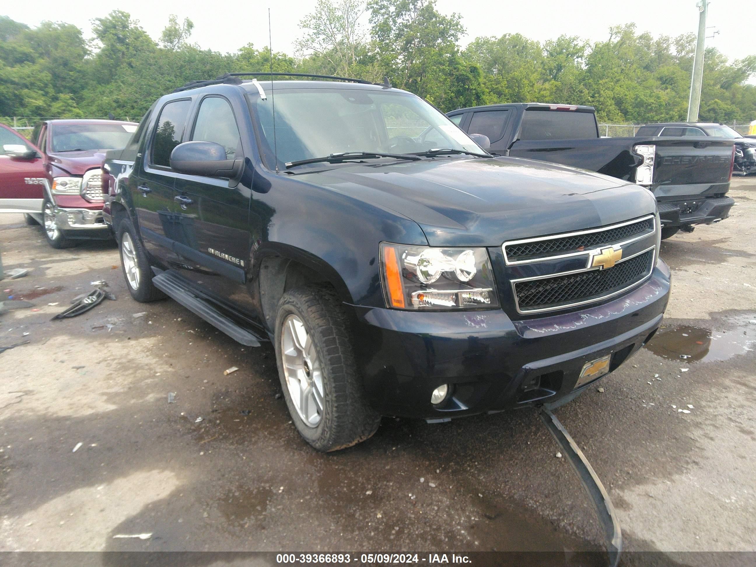 CHEVROLET AVALANCHE 2007 3gnfk12367g134011