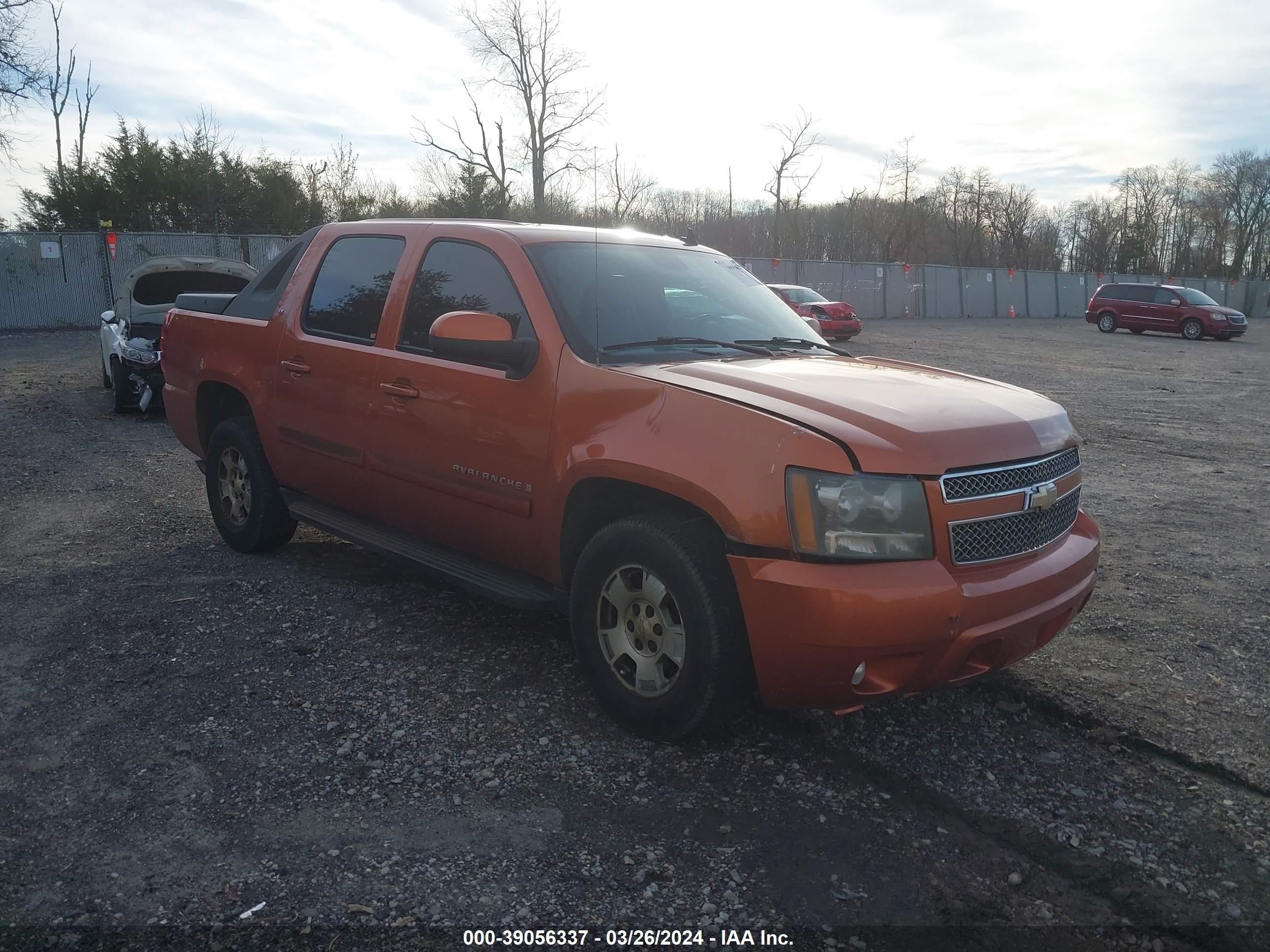 CHEVROLET AVALANCHE 2007 3gnfk12367g155148