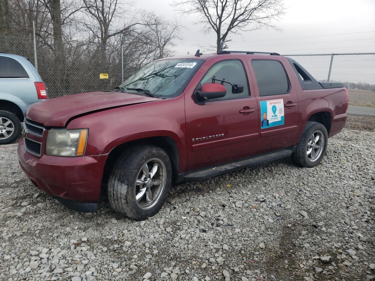 CHEVROLET AVALANCHE 2007 3gnfk12367g176100