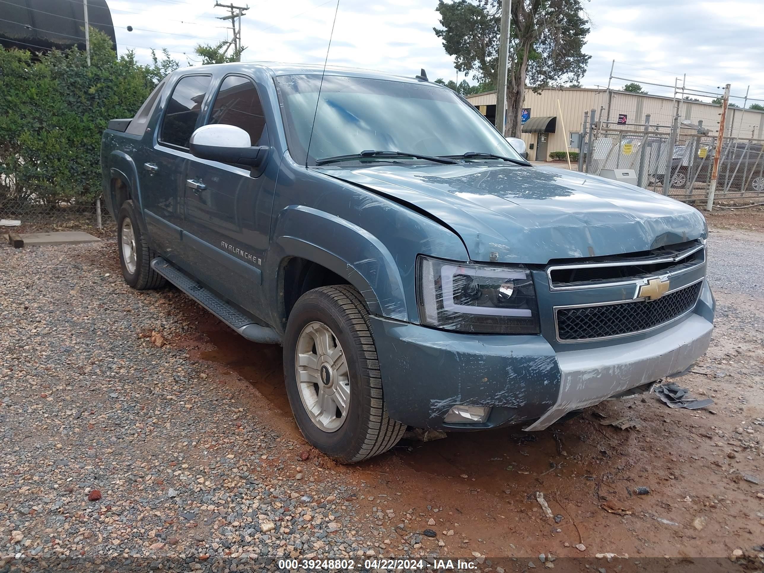 CHEVROLET AVALANCHE 2008 3gnfk12368g113032