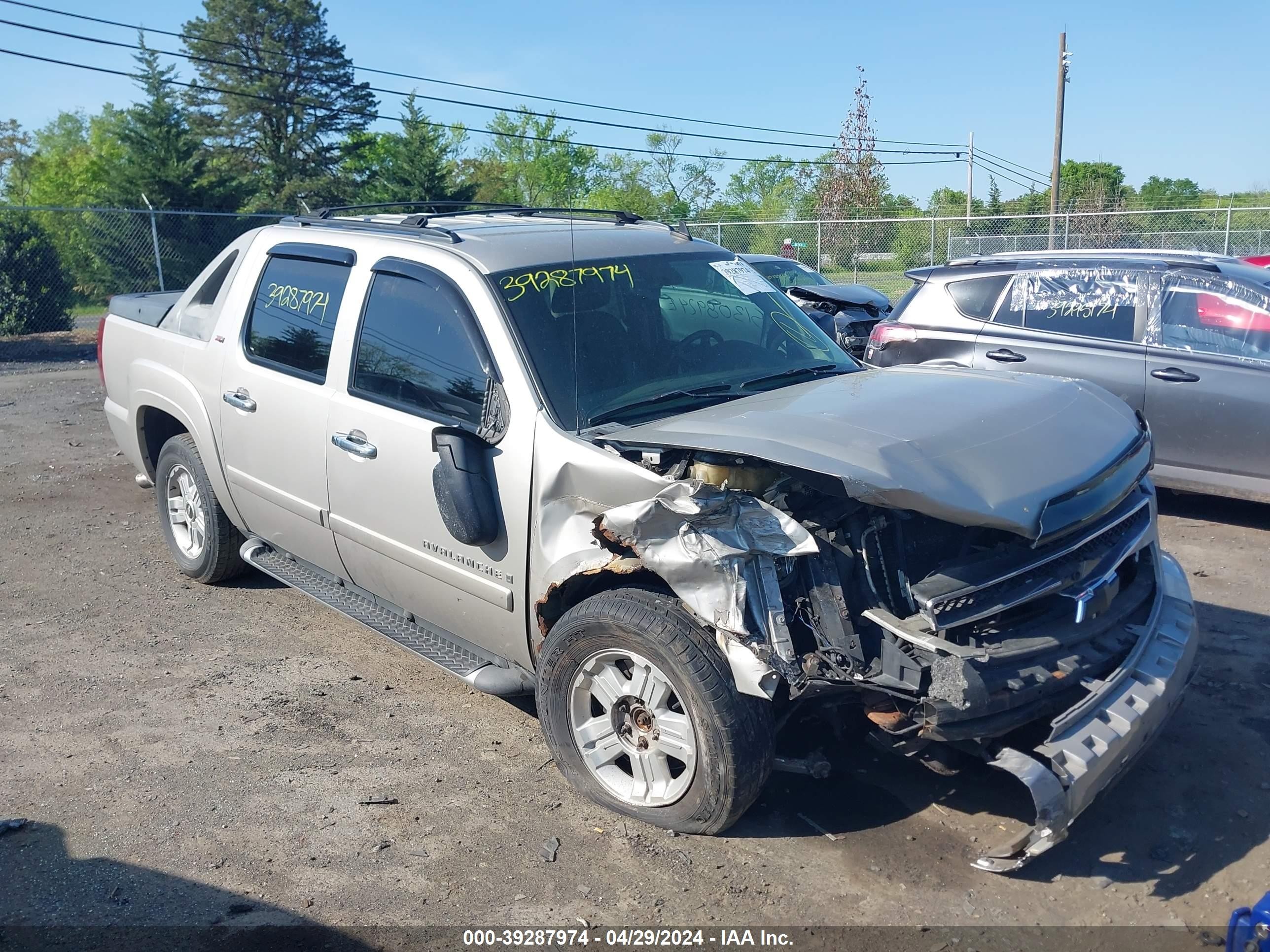 CHEVROLET AVALANCHE 2008 3gnfk12368g302375