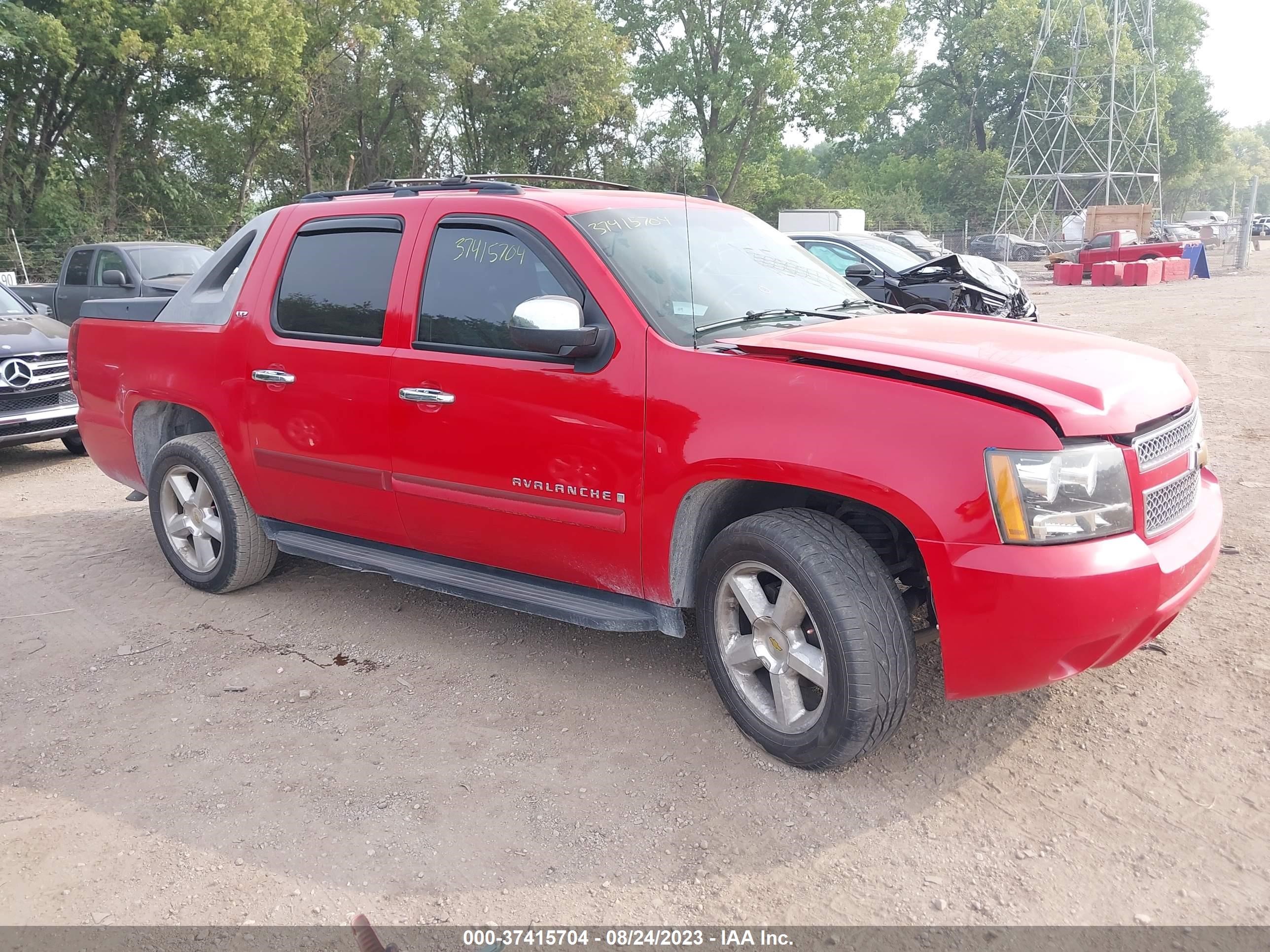 CHEVROLET AVALANCHE 2007 3gnfk12377g277565