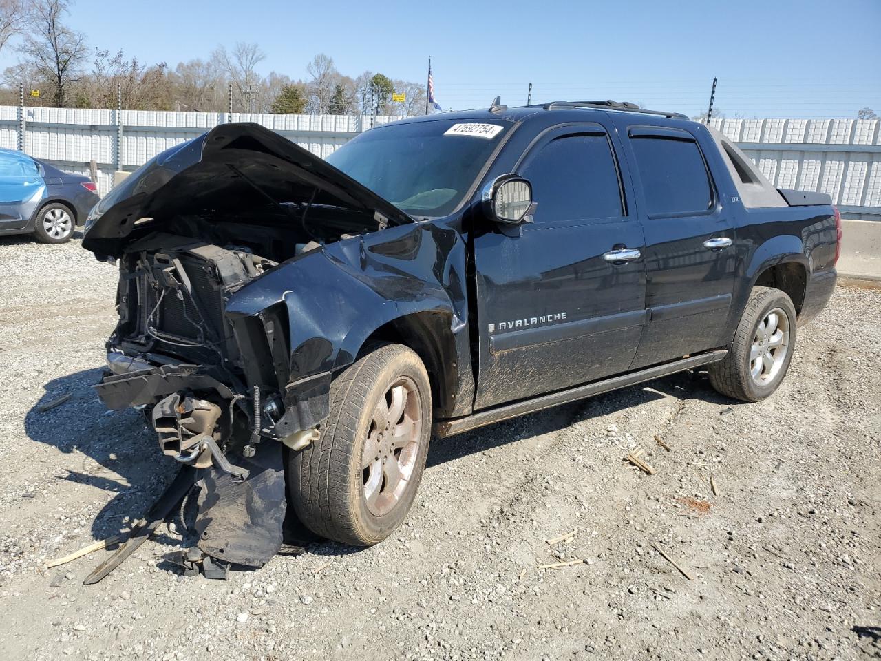 CHEVROLET AVALANCHE 2008 3gnfk12378g274909