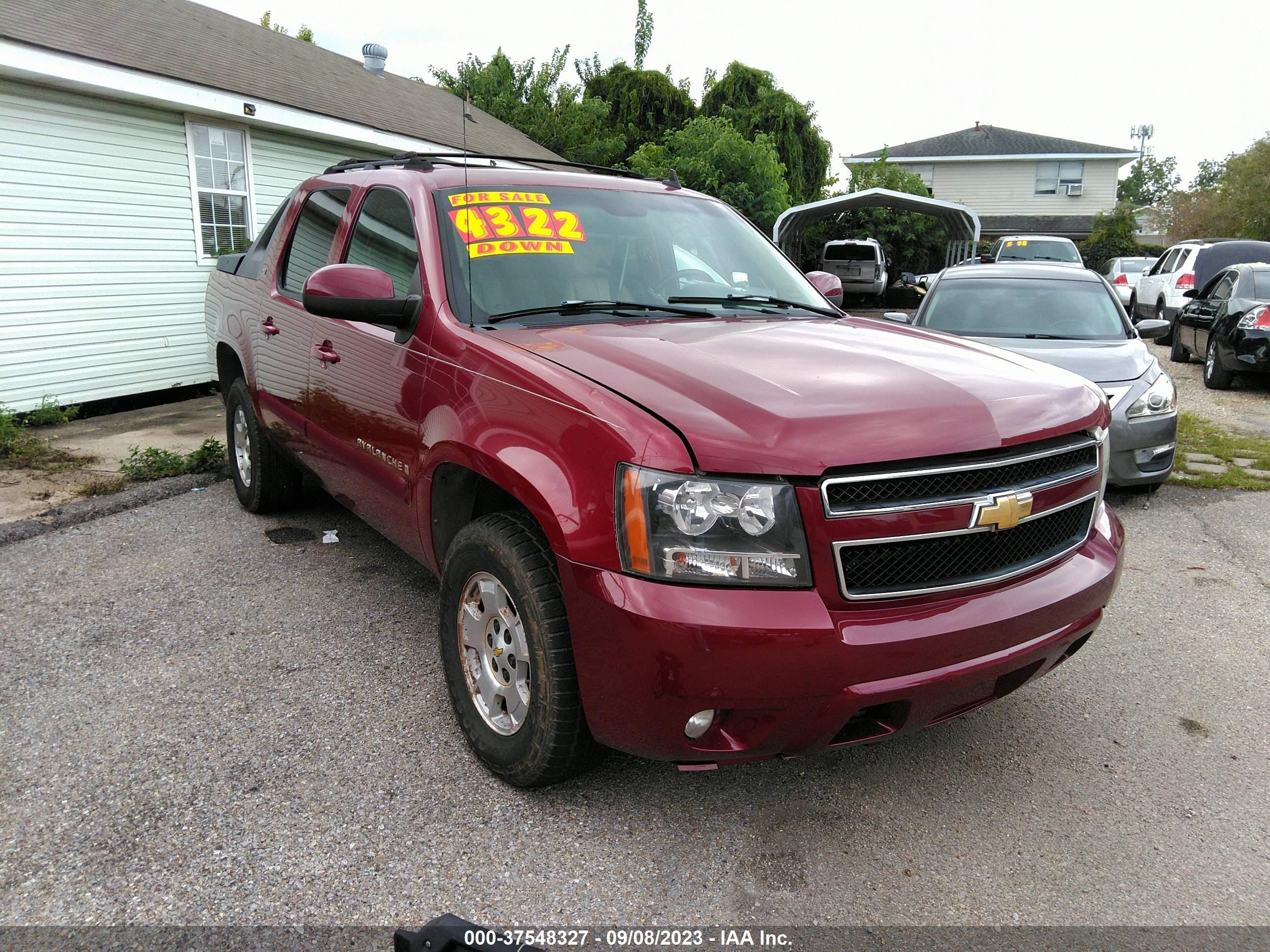 CHEVROLET AVALANCHE 2007 3gnfk12387g142675